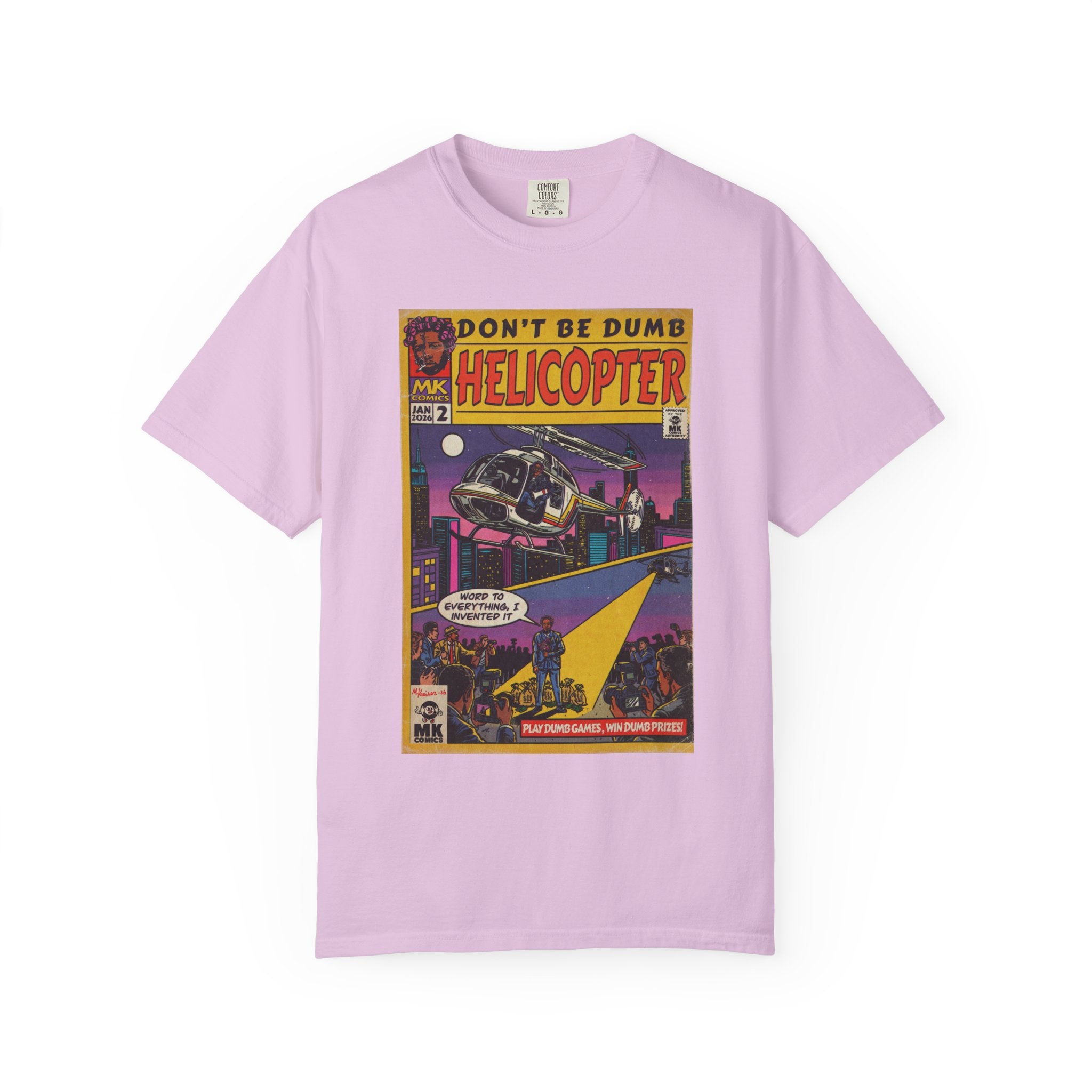 Helicopter - Unisex Comfort Colors T-shirt