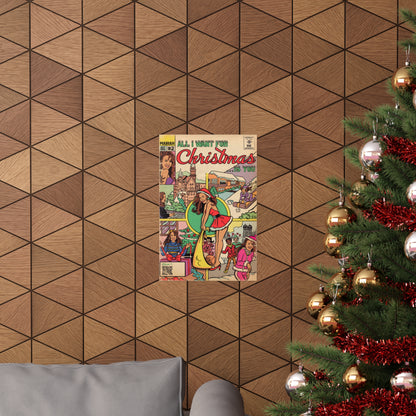 Mariah Carey - All I Want For Christmas.. - Vertical Matte Poster