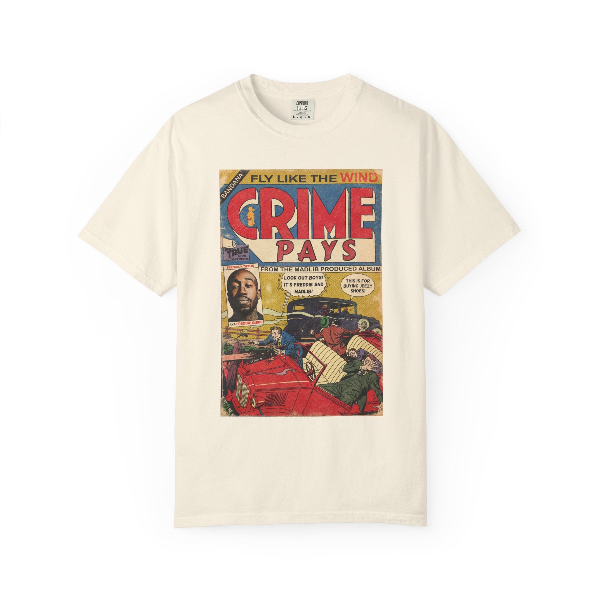 Crime Pays - Unisex Comfort Colors T-shirt