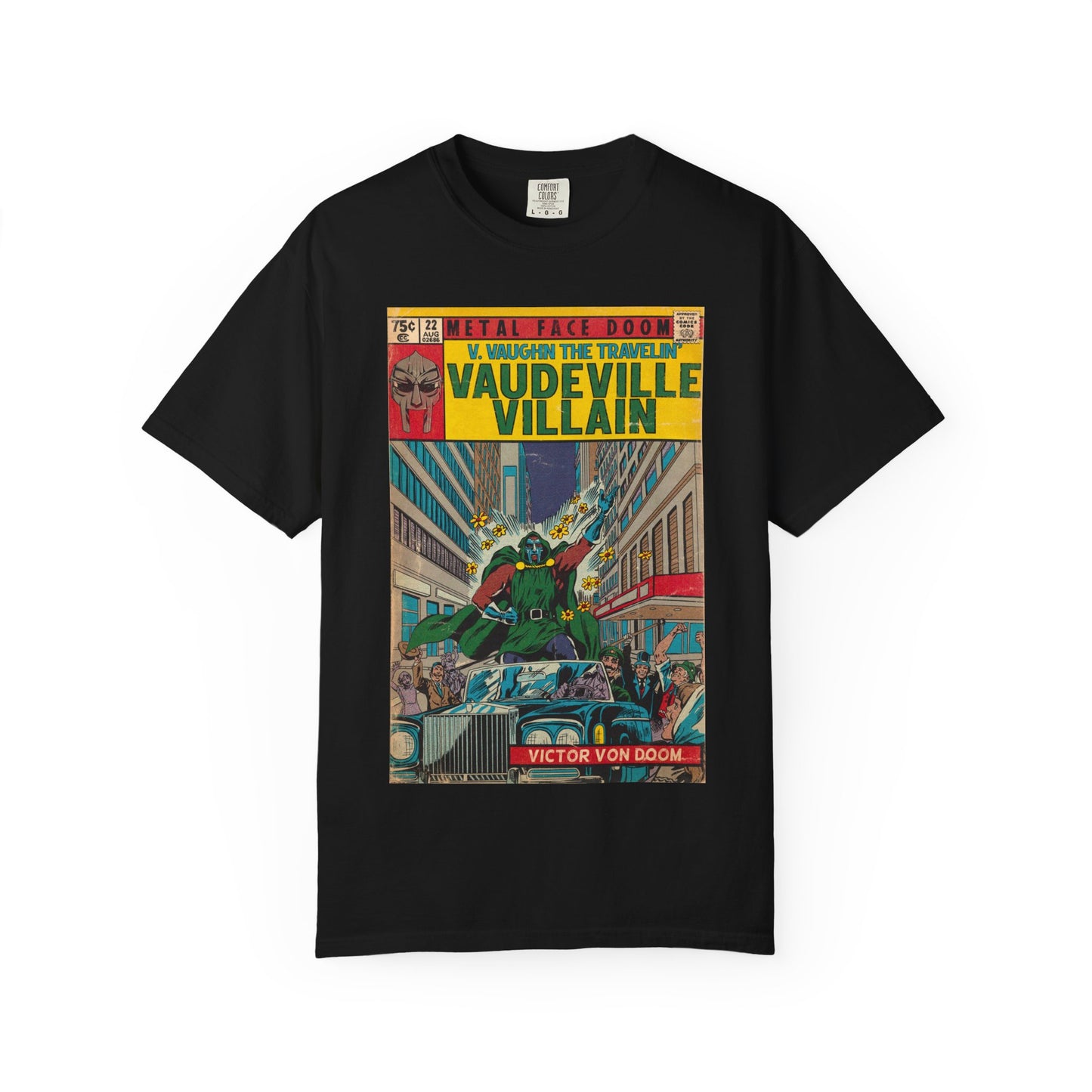 MF DOOM - Vaudeville Villian - Unisex Comfort Colors T-shirt