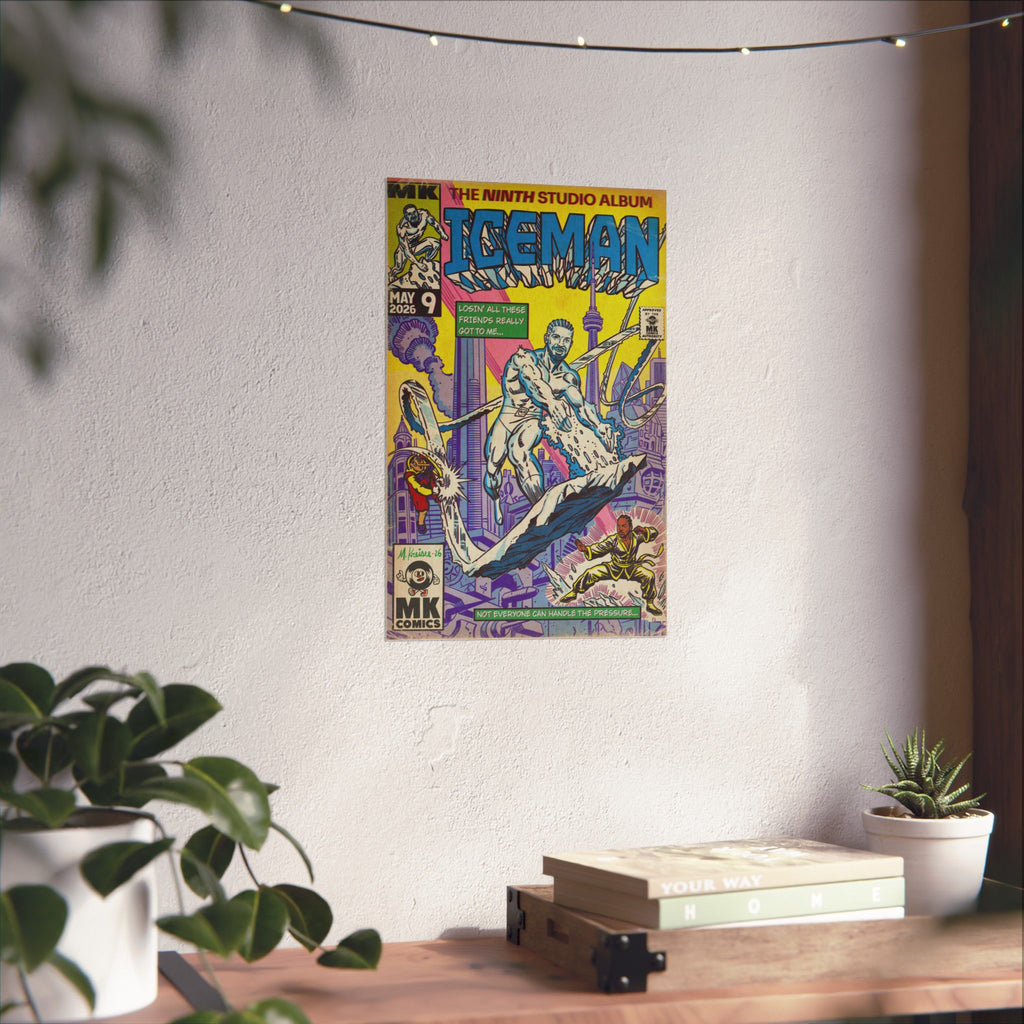 Iceman - Matte Vertical Posters