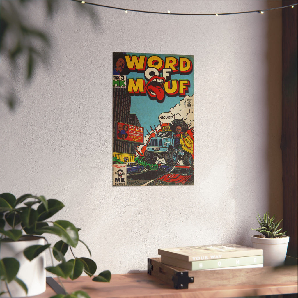 Word of Mouf - Matte Vertical Posters