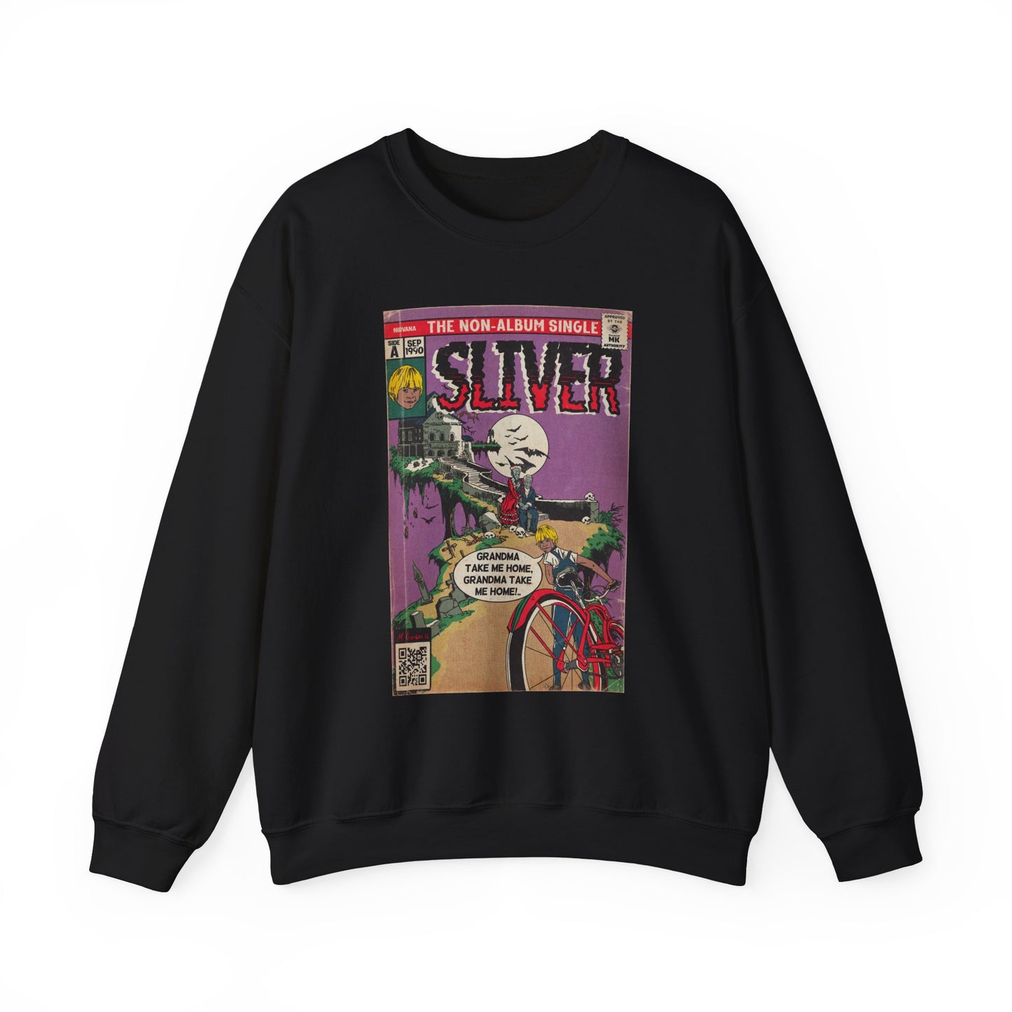 Nirvana - Sliver - Unisex Heavy Blend™ Crewneck Sweatshirt
