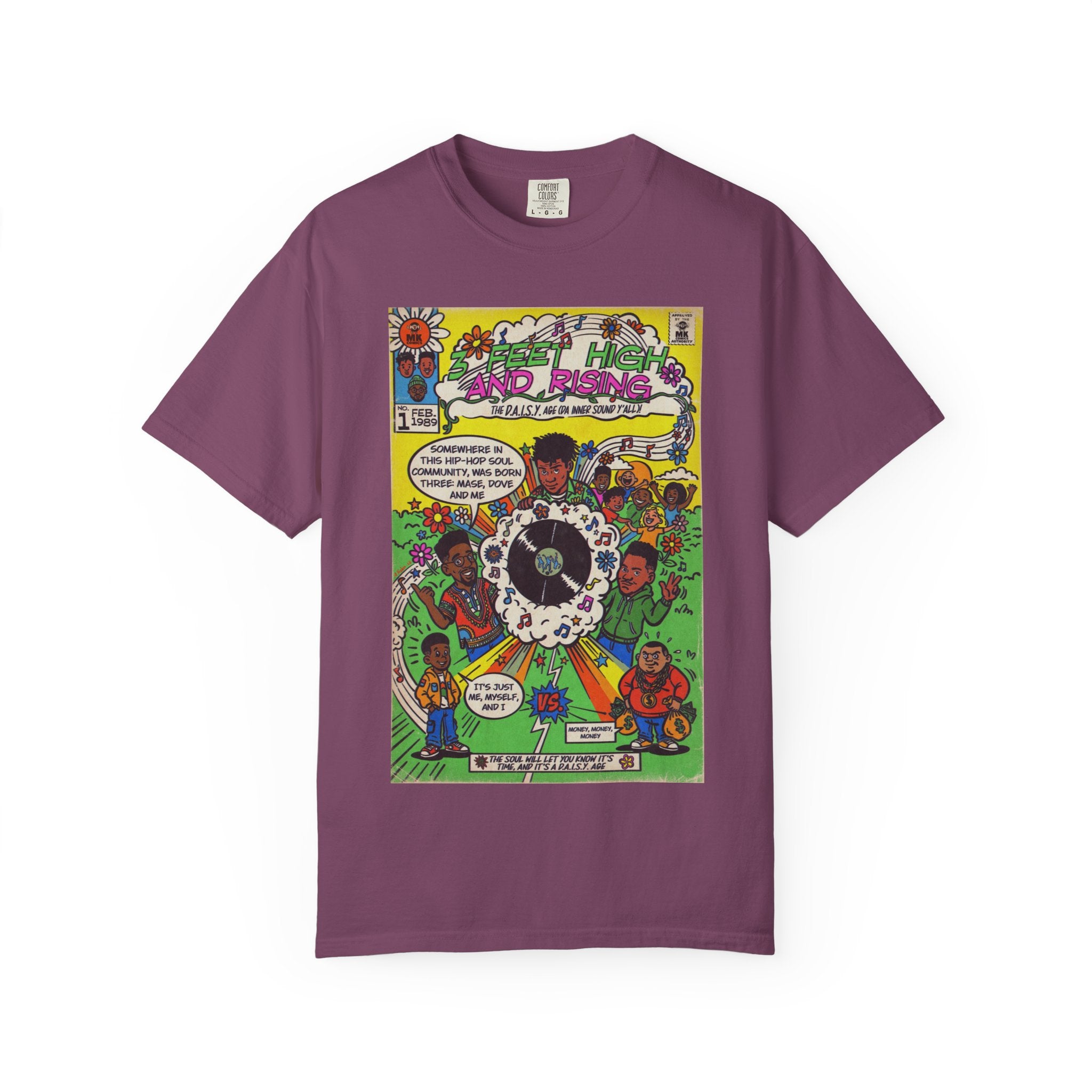 3 Feet High & Rising - Unisex Comfort Colors T-shirt