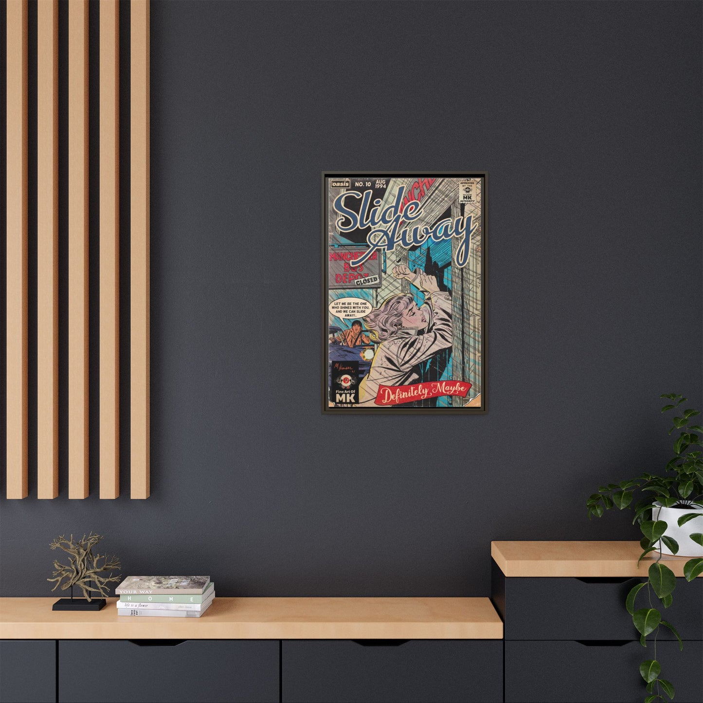 Oasis - Slide Away - Gallery Canvas Wraps, Vertical Frame