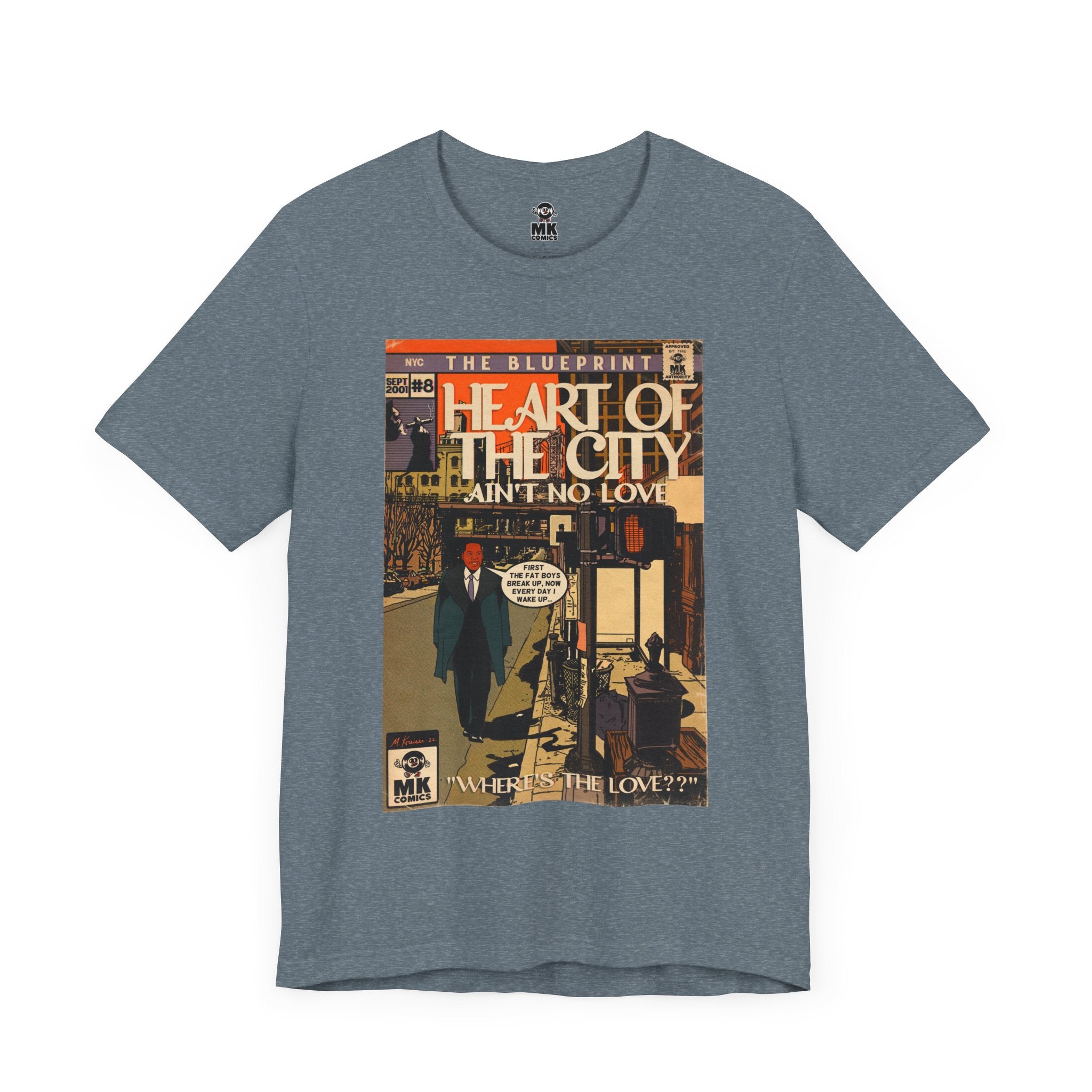 Heart of the City - Unisex Jersey Short Sleeve Tee