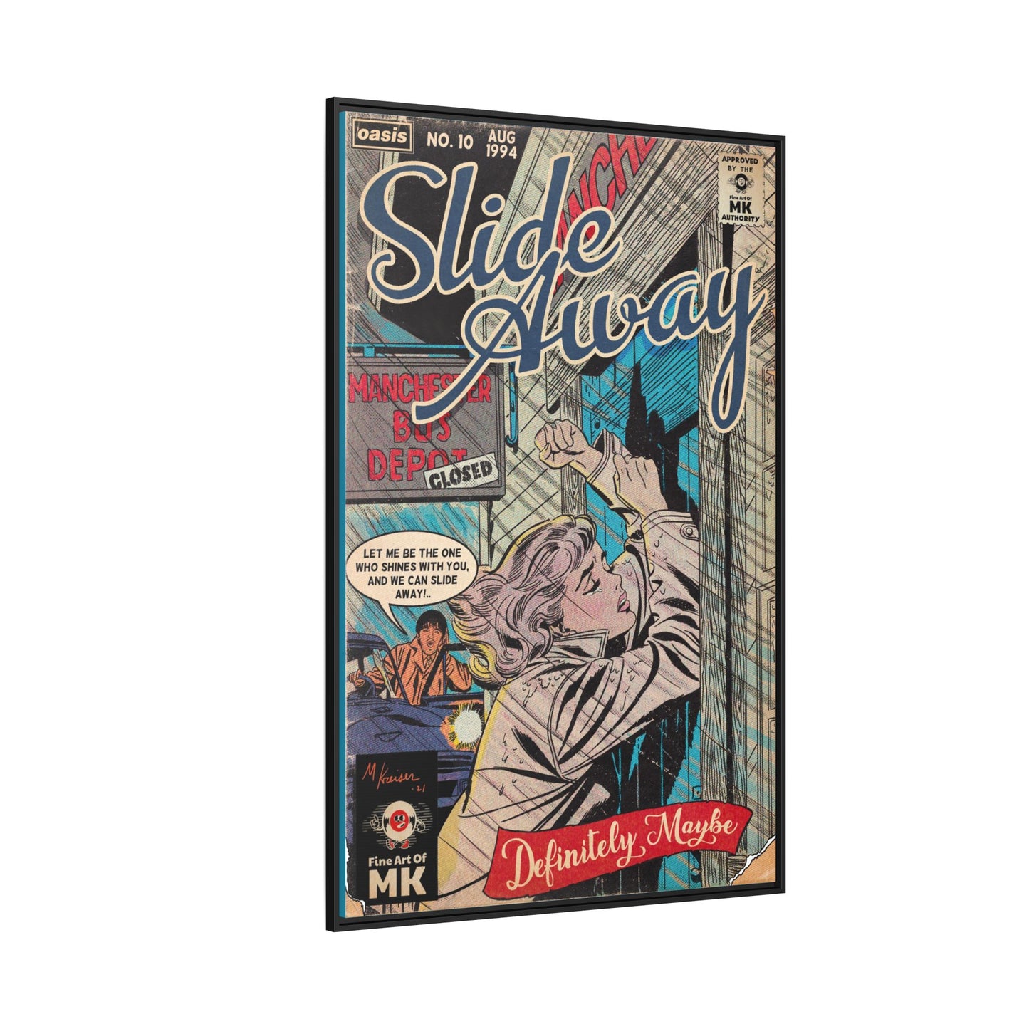 Oasis - Slide Away - Gallery Canvas Wraps, Vertical Frame