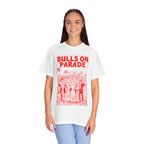 Bulls Parade - RED - Unisex Comfort Colors T-shirt
