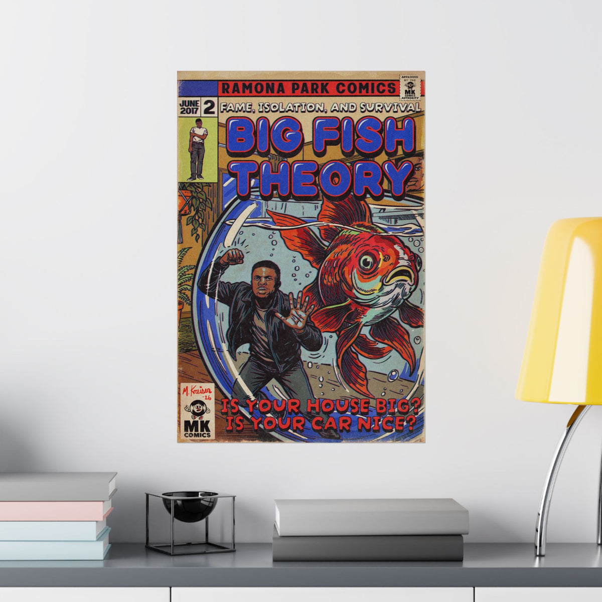 Big Fish Theory - Matte Vertical Posters
