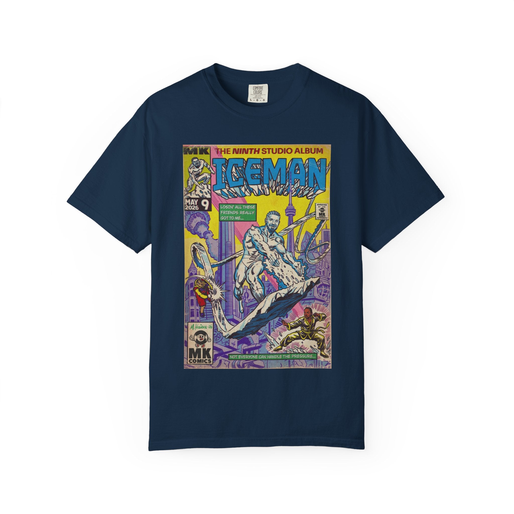 Iceman - Unisex Comfort Colors T-shirt