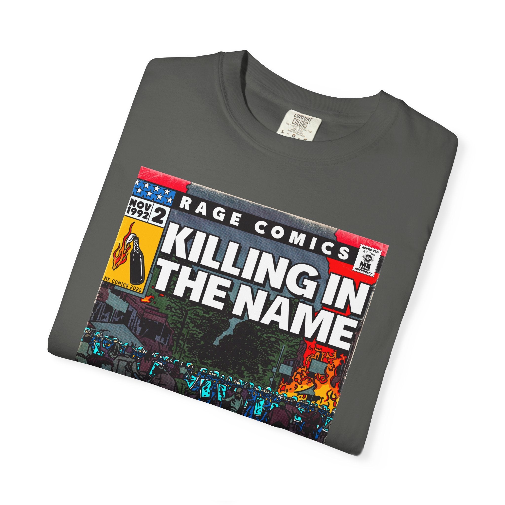 Rage - Killing In the Name - Unisex Comfort Colors T-shirt