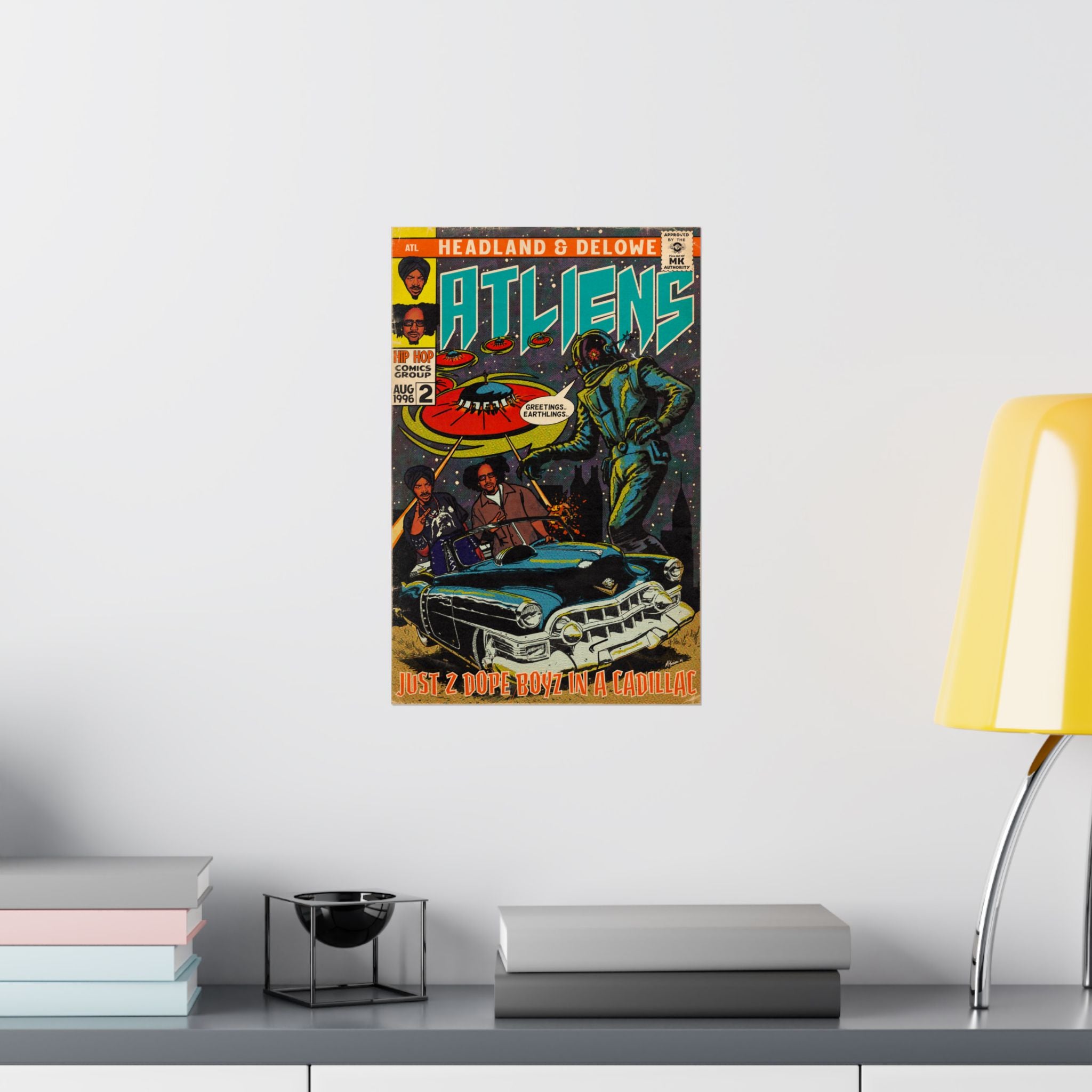 ATLiens - 2 Dope Boyz - Vertical Matte Poster