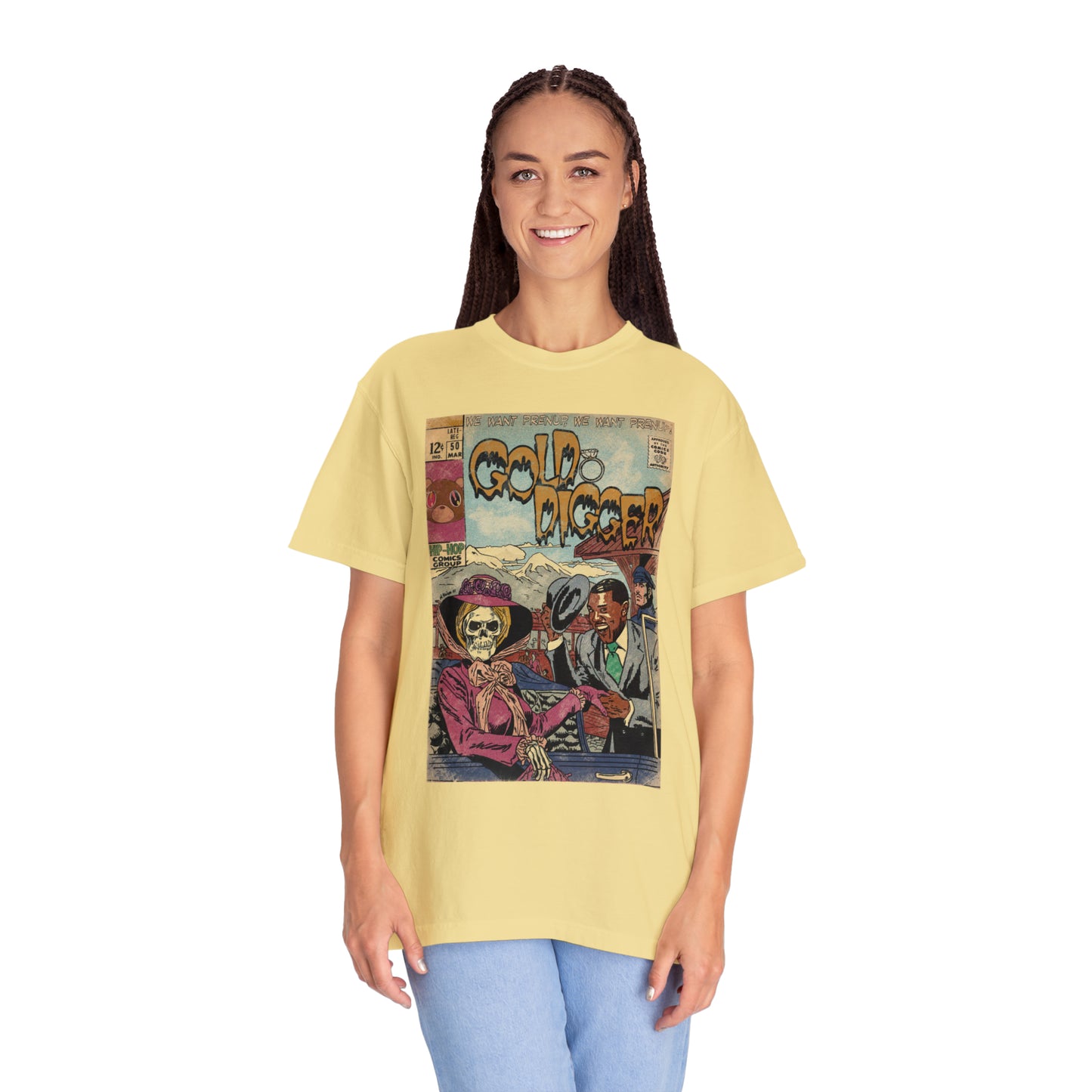 Kanye West - Gold Digger - Unisex Comfort Colors T-shirt