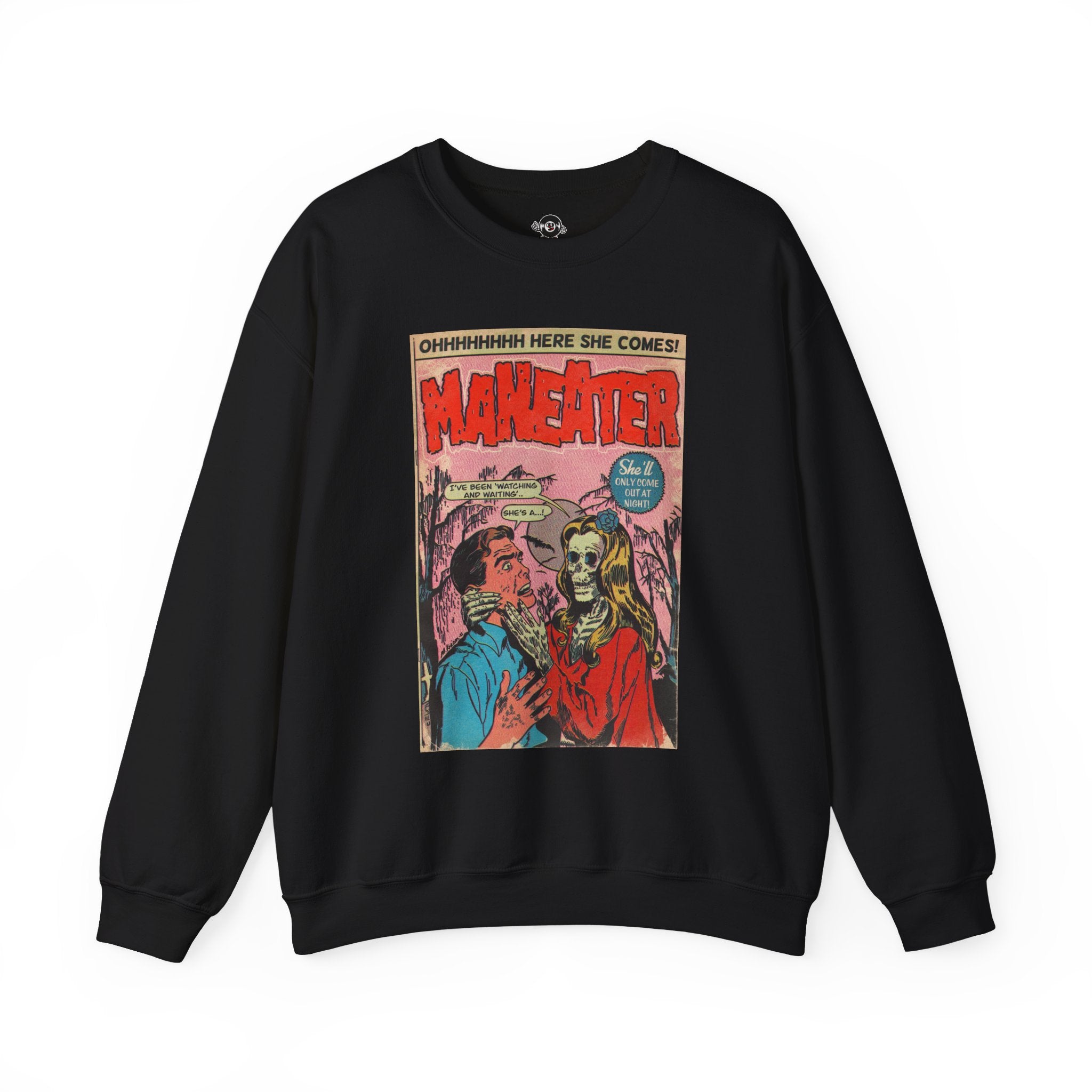 Maneater - Unisex Heavy Blend™ Crewneck Sweatshirt