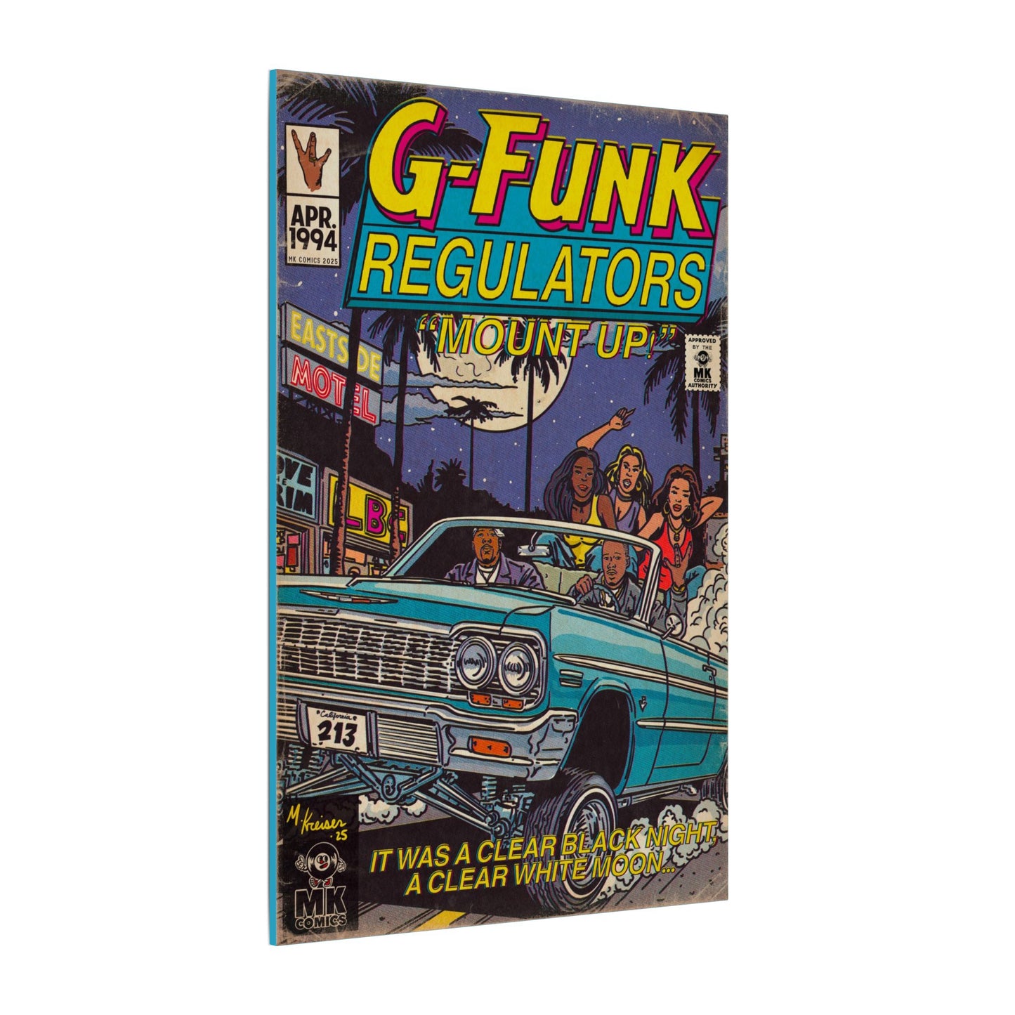 Regulate - Matte Canvas, Stretched, 0.75" (Multi-Size)