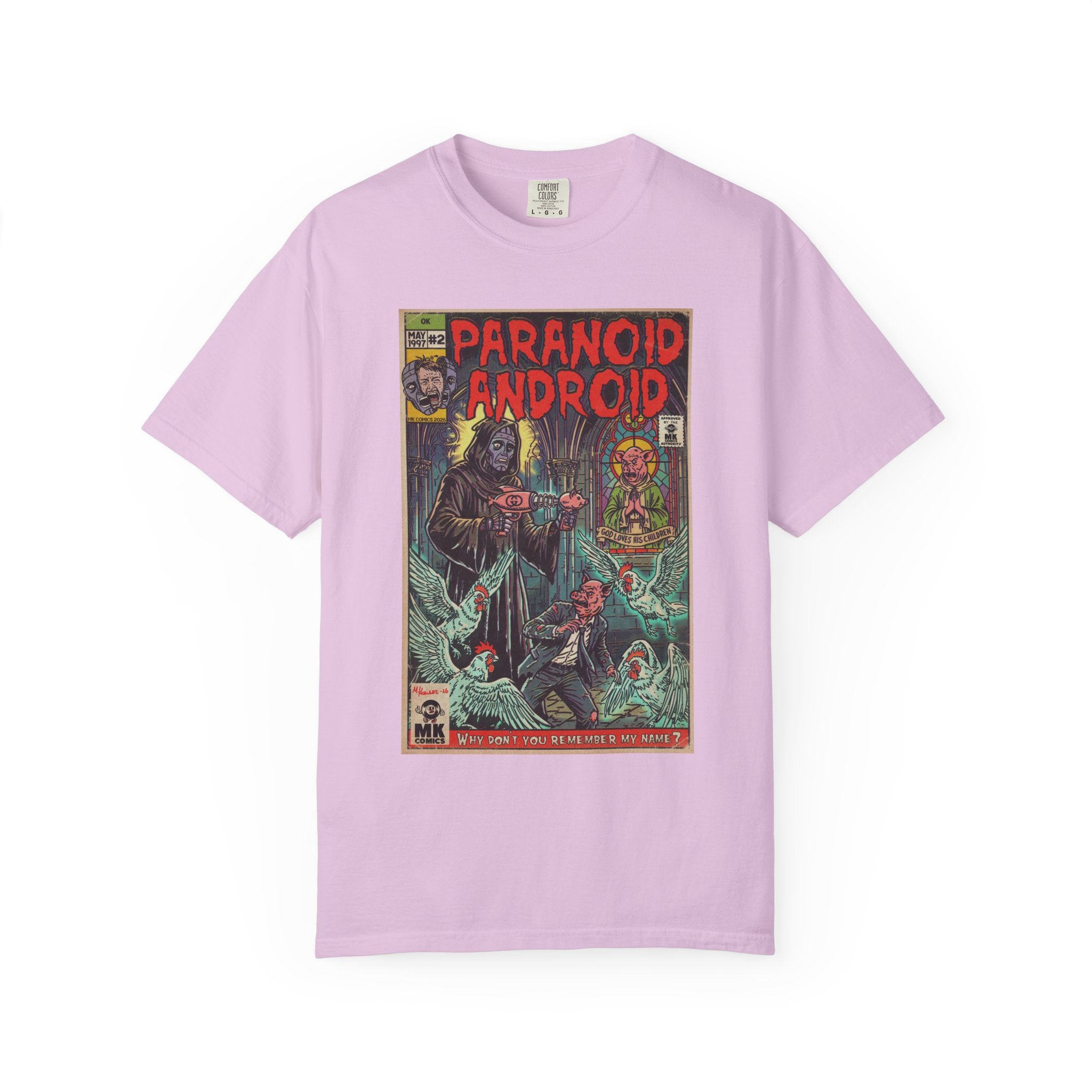 Paranoid Android - Unisex Comfort Colors T-shirt