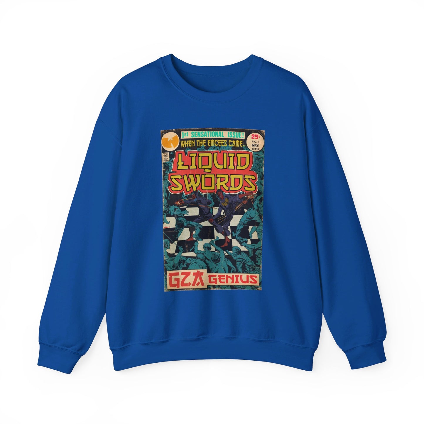 GZA/Genius - Liquid Swords - Unisex Heavy Blend™ Crewneck Sweatshirt