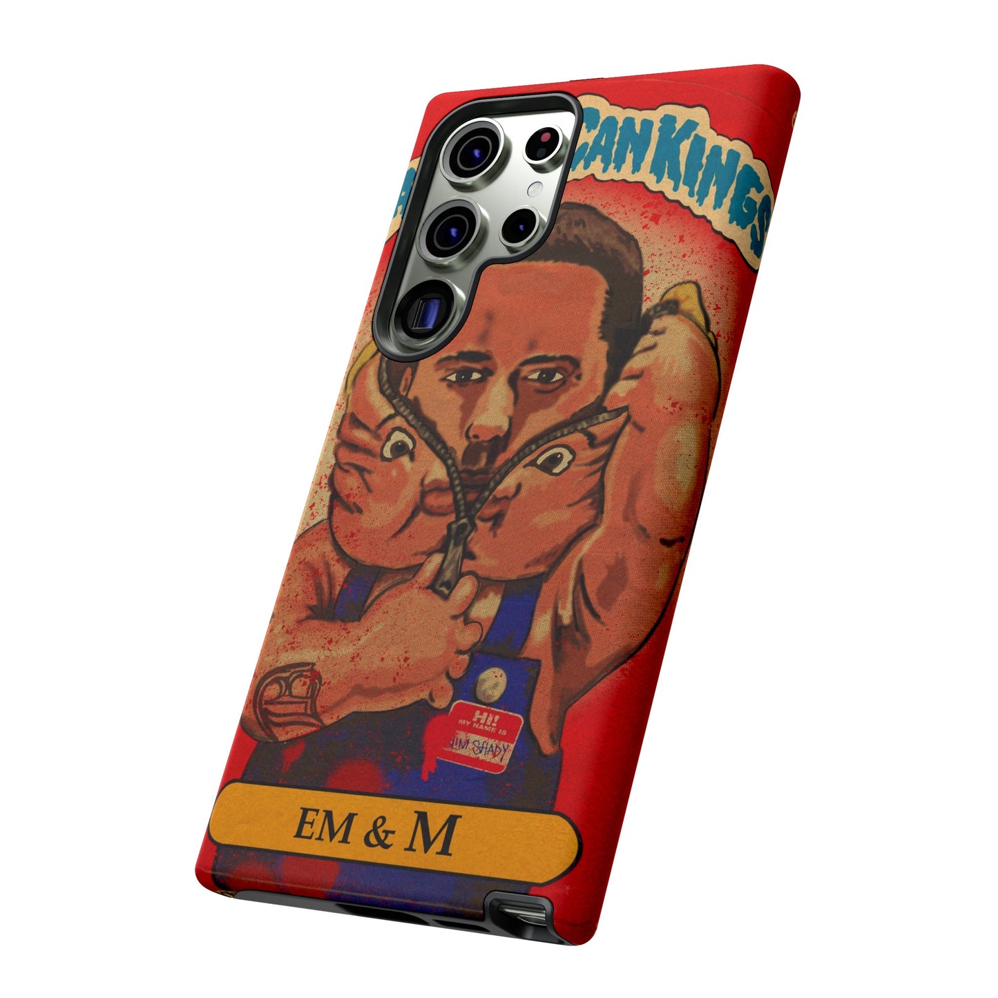 Em & M - Garbage Can Kings - Eminem - Tough Phone Cases