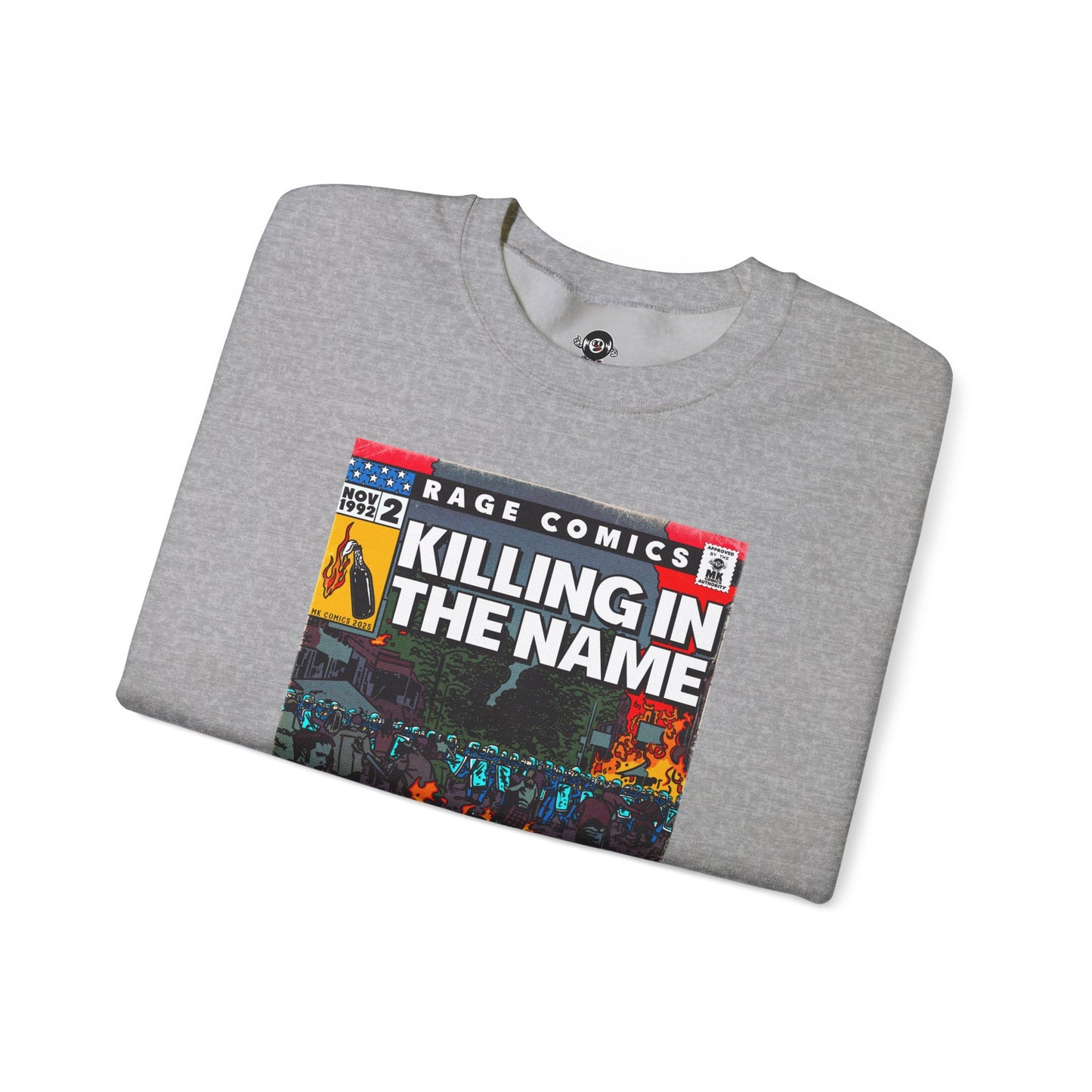 Rage - Killing In the Name - Unisex Heavy Blend™ Crewneck Sweatshirt
