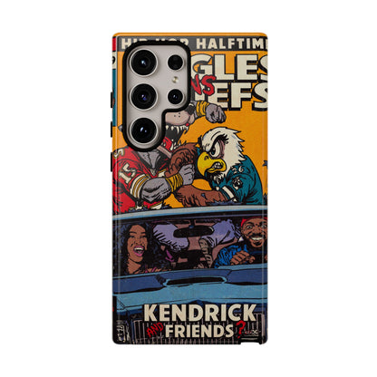 Kendrick & SZA - 2025 Halftime - Eagles vs Chiefs - Tough Phone Cases