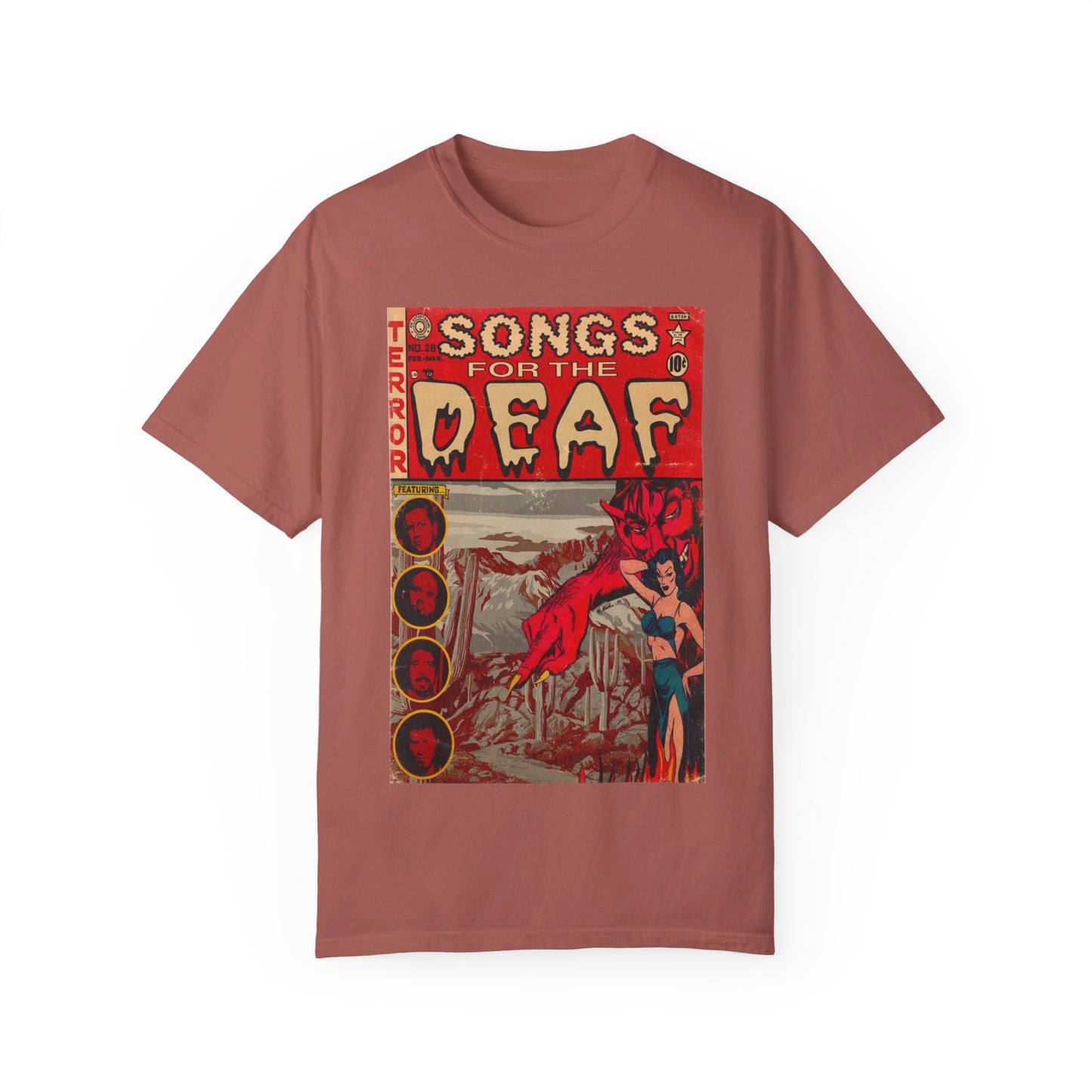 Queens of the Stone Age - Songs for the Deaf - Unisex Comfort Colors T-shirt