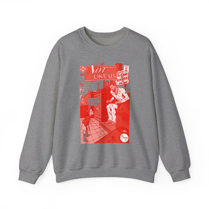 Kendrick Lamar - Not Like Us - RED VARIANT - Unisex Heavy Blend™ Crewneck Sweatshirt