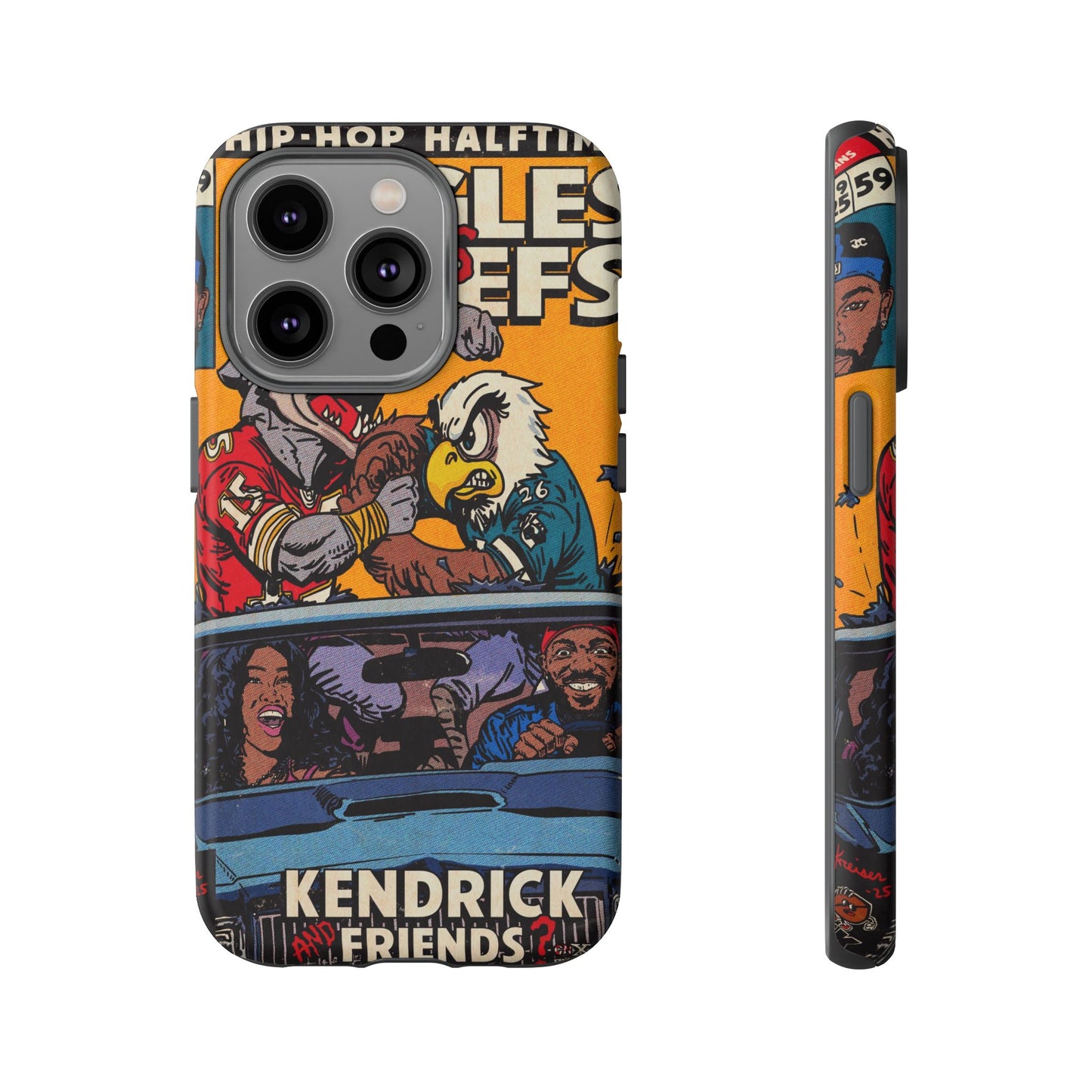 Kendrick & SZA - 2025 Halftime - Eagles vs Chiefs - Tough Phone Cases