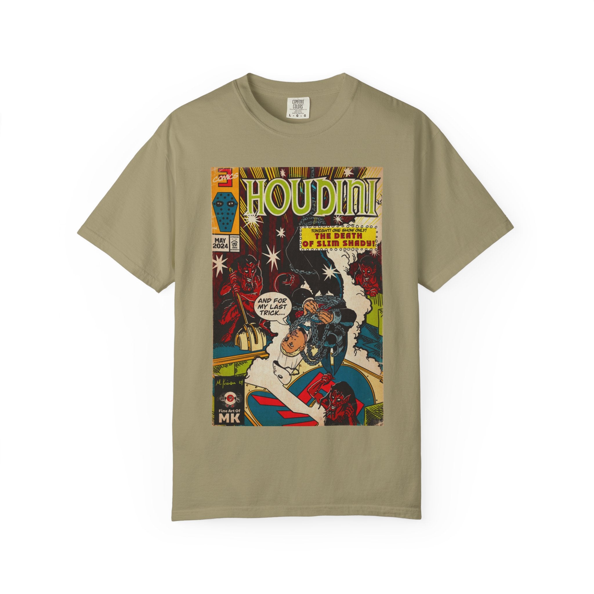 Houdini - Unisex Comfort Colors T-shirt