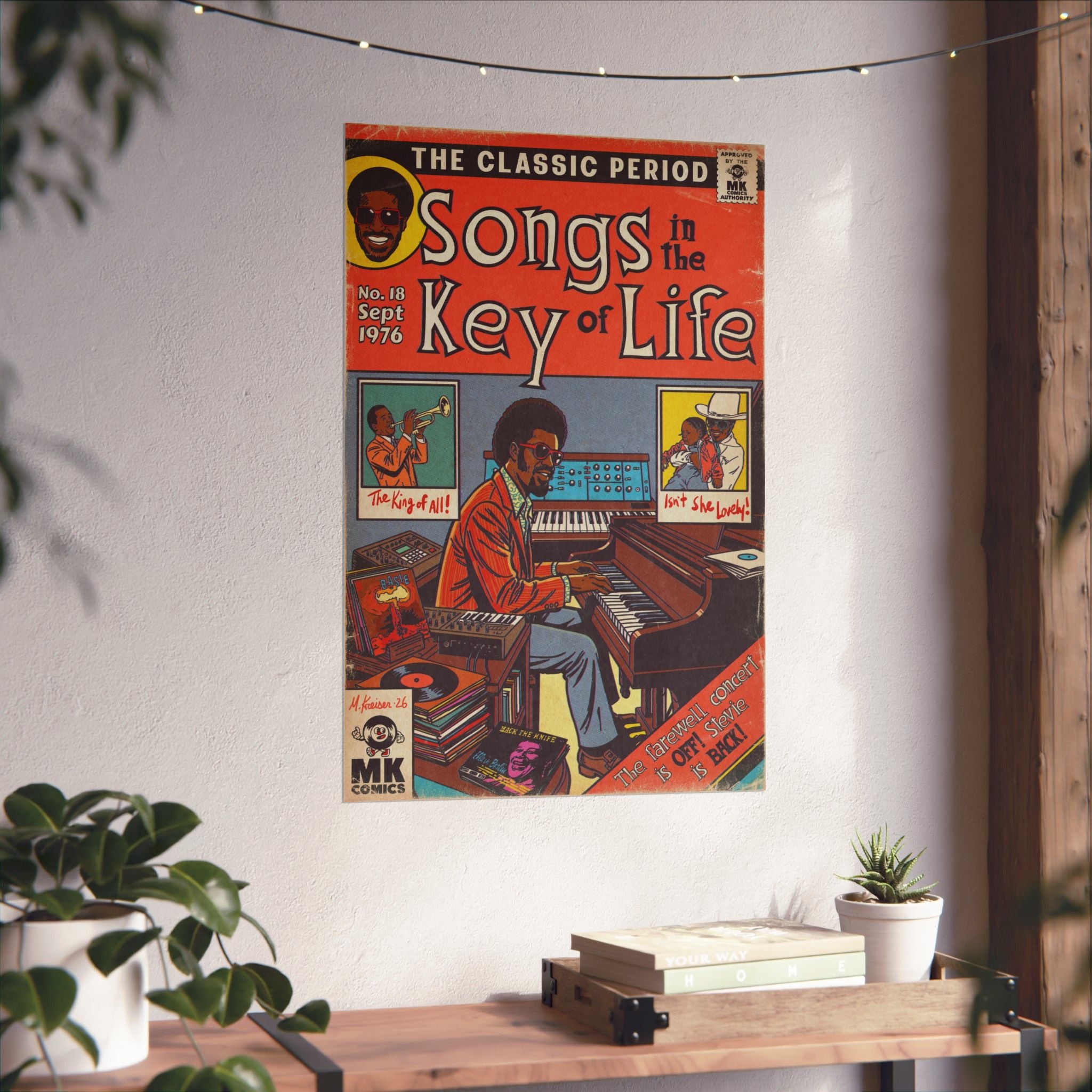 Songs in the Key of Life - Matte Vertical Posters