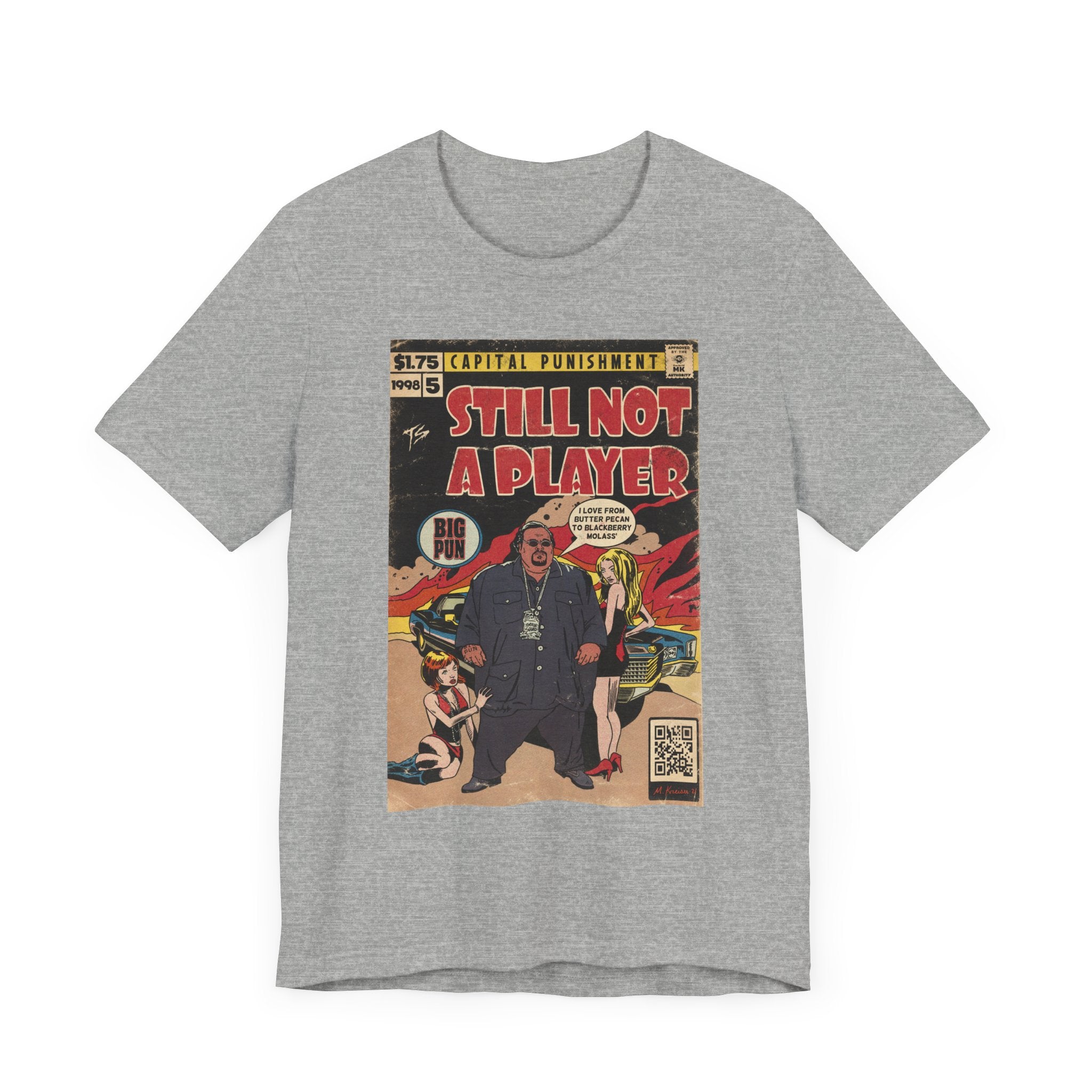 Still Not A Player - Hip Hop Comics- Unisex Jersey Short Sleeve Tee