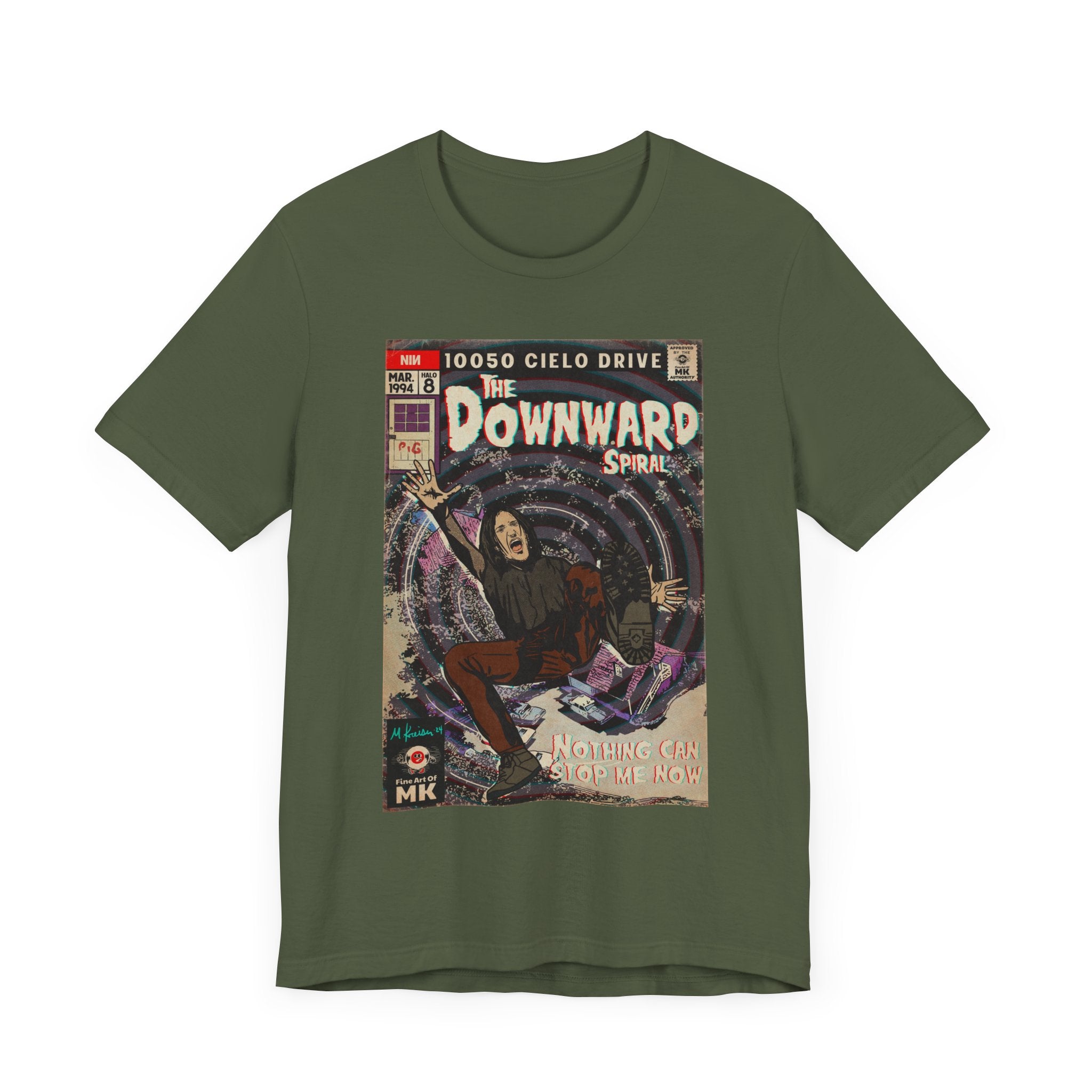 The Downward Spiral - Unisex Jersey Short Sleeve Tee