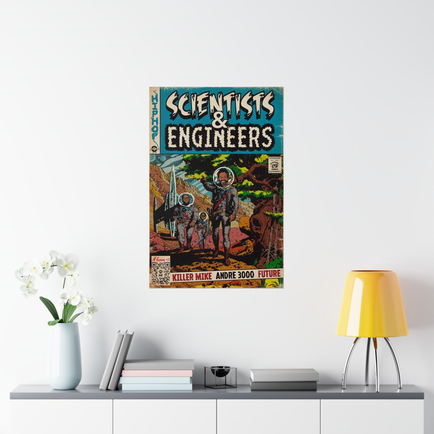 Killer Mike - Scientists & Engineers - Andre 3000 - Future - Premium Matte Vertical Posters
