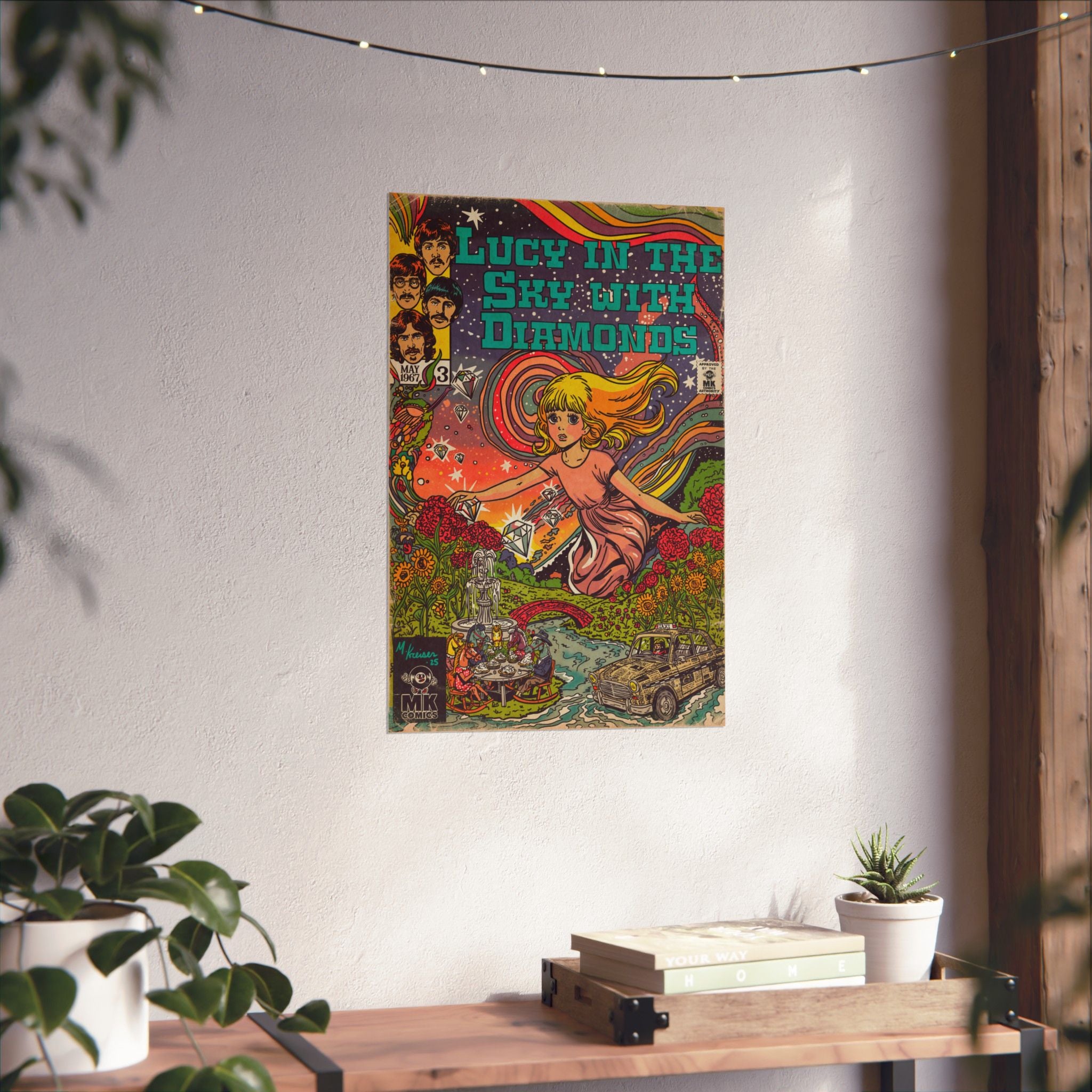 Lucy in the Sky with Diamonds - Matte Vertical Posters