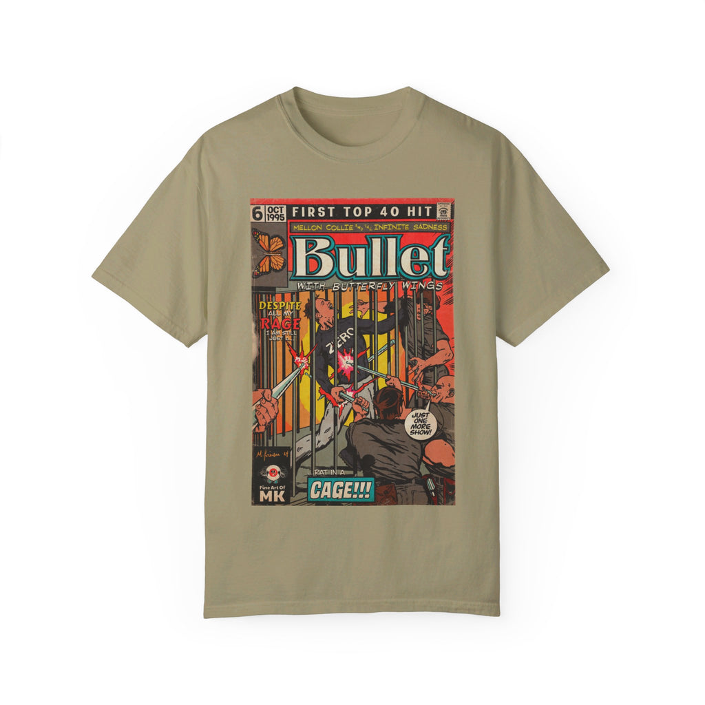 Bullet With Butterfly Wings - Unisex Comfort Colors T-shirt
