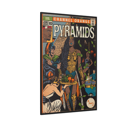Frank Ocean - Pyramids - Gallery Canvas Wraps, Vertical Frame