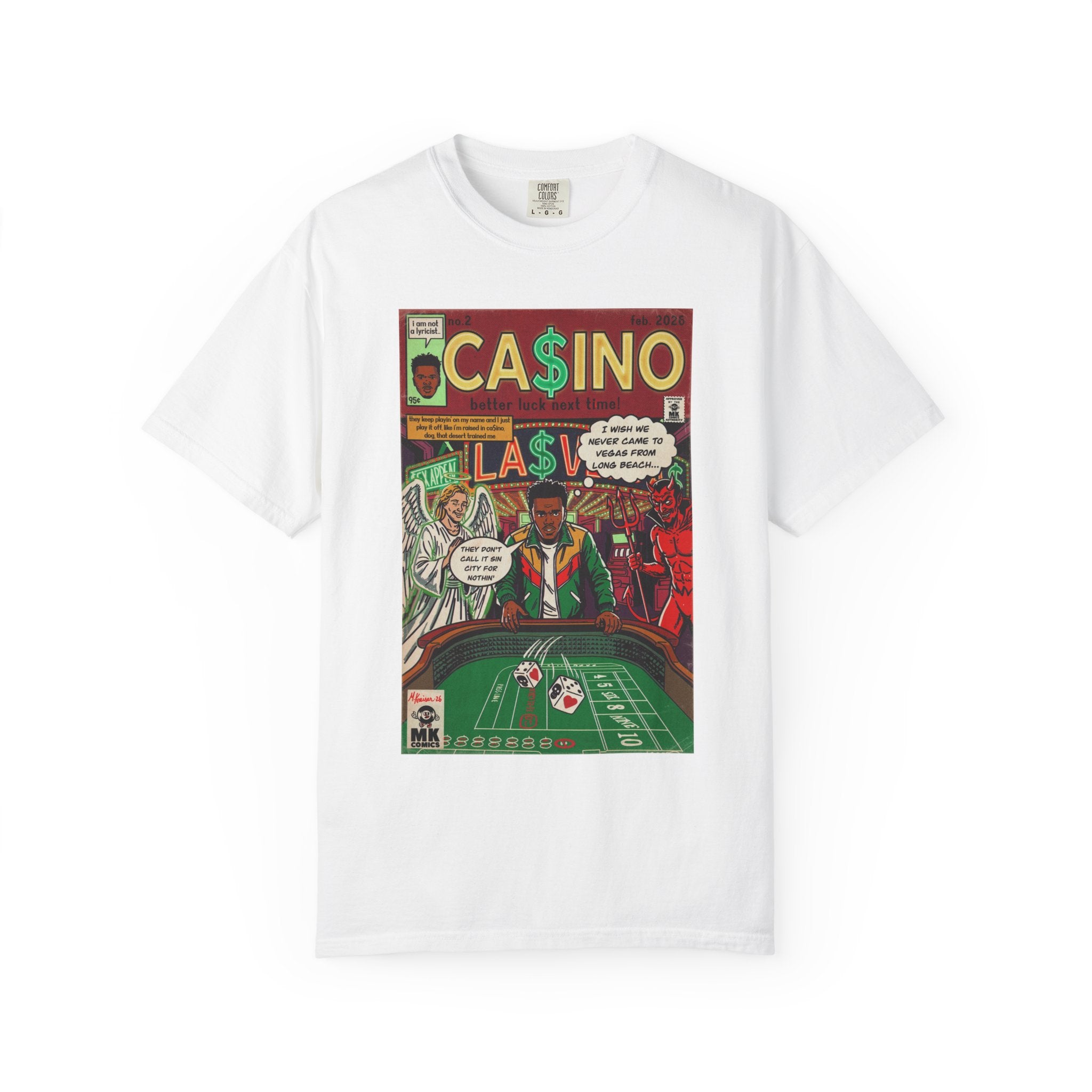 Casino - Unisex Comfort Colors T-shirt