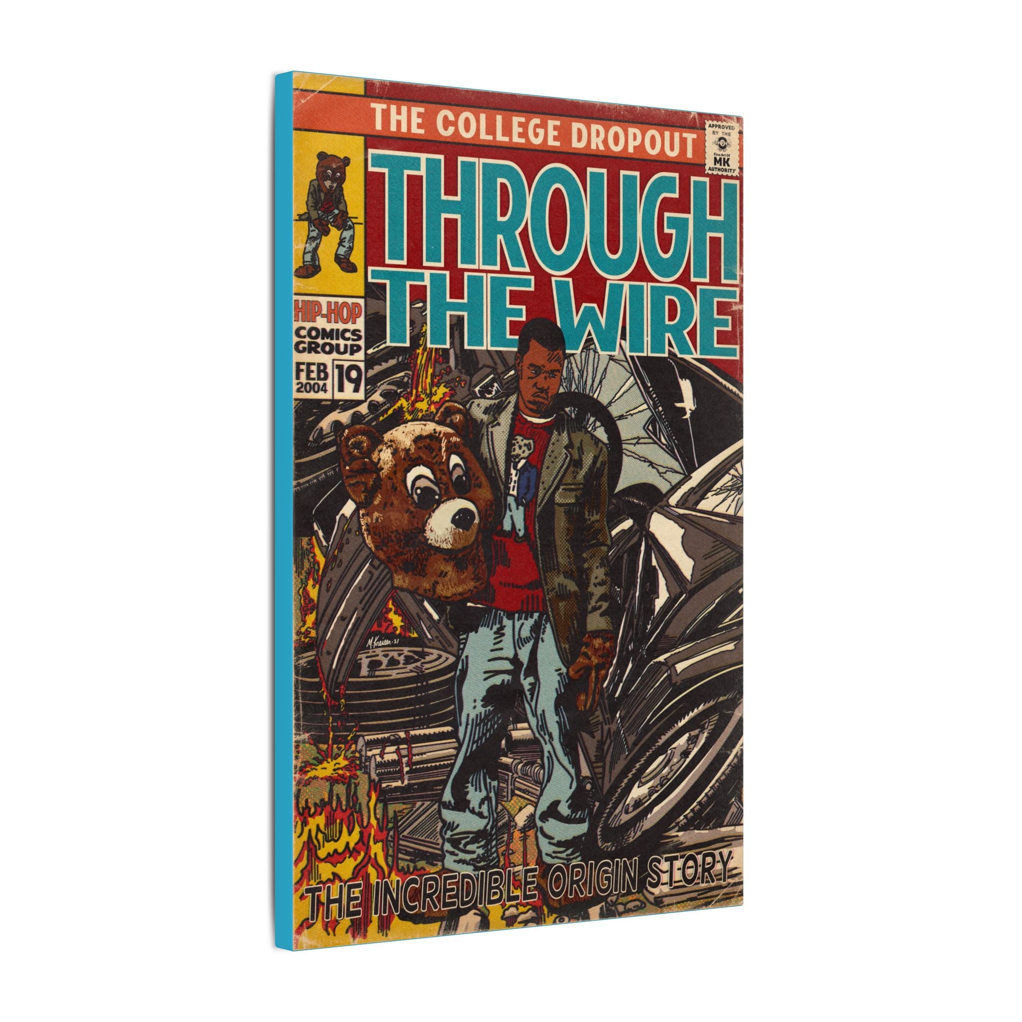 Through The Wire - Matte Canvas, Stretched, 0.75" (Multi-Size)