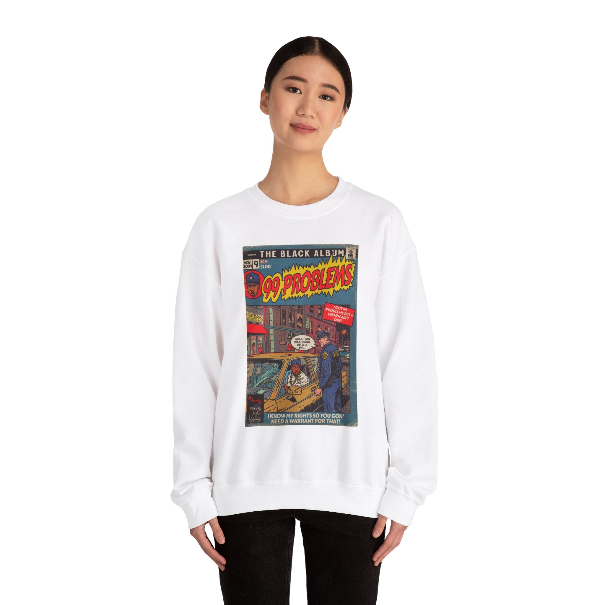 99 Problems - Unisex Heavy Blend™ Crewneck Sweatshirt