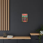 Bulls Parade -Matte Canvas, Framed (Multi-color)