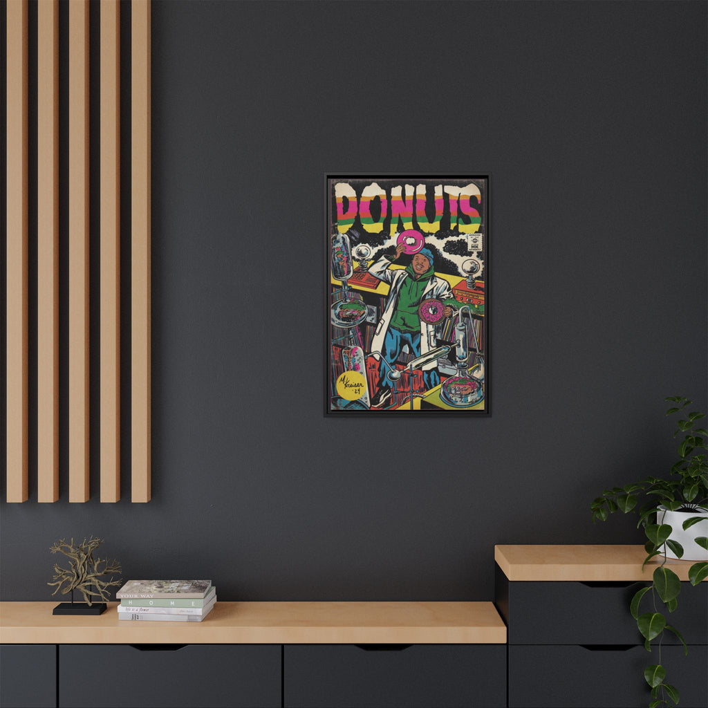 Donuts - Gallery Canvas Wraps, Vertical Frame