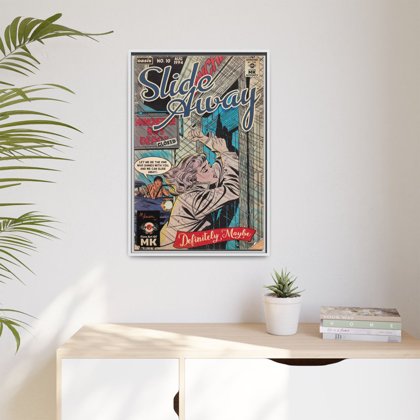 Oasis - Slide Away - Gallery Canvas Wraps, Vertical Frame