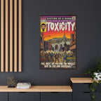 Toxicity - Matte Canvas, Framed (Multi-color)