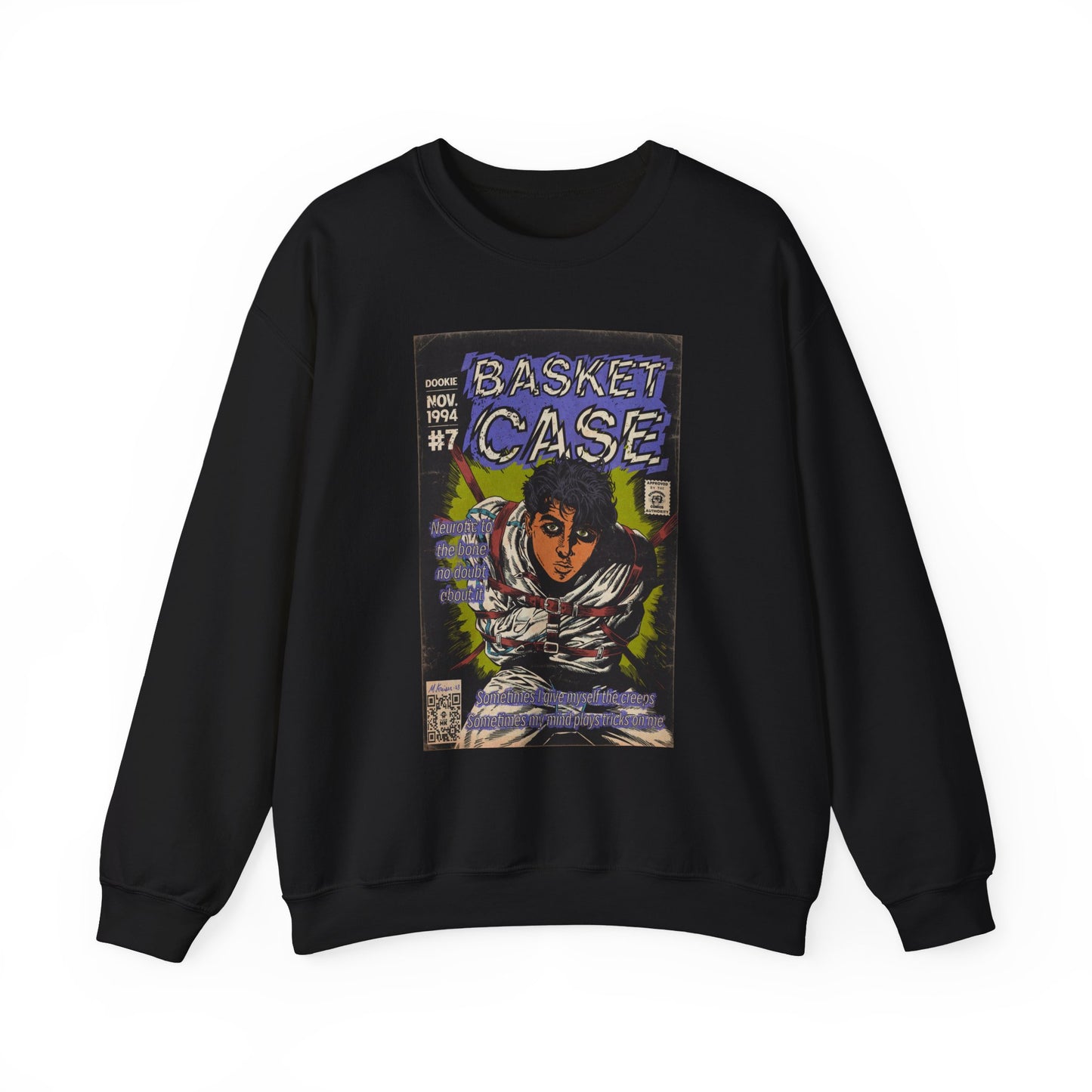 Green Day - Basket Case - Unisex Heavy Blend™ Crewneck Sweatshirt
