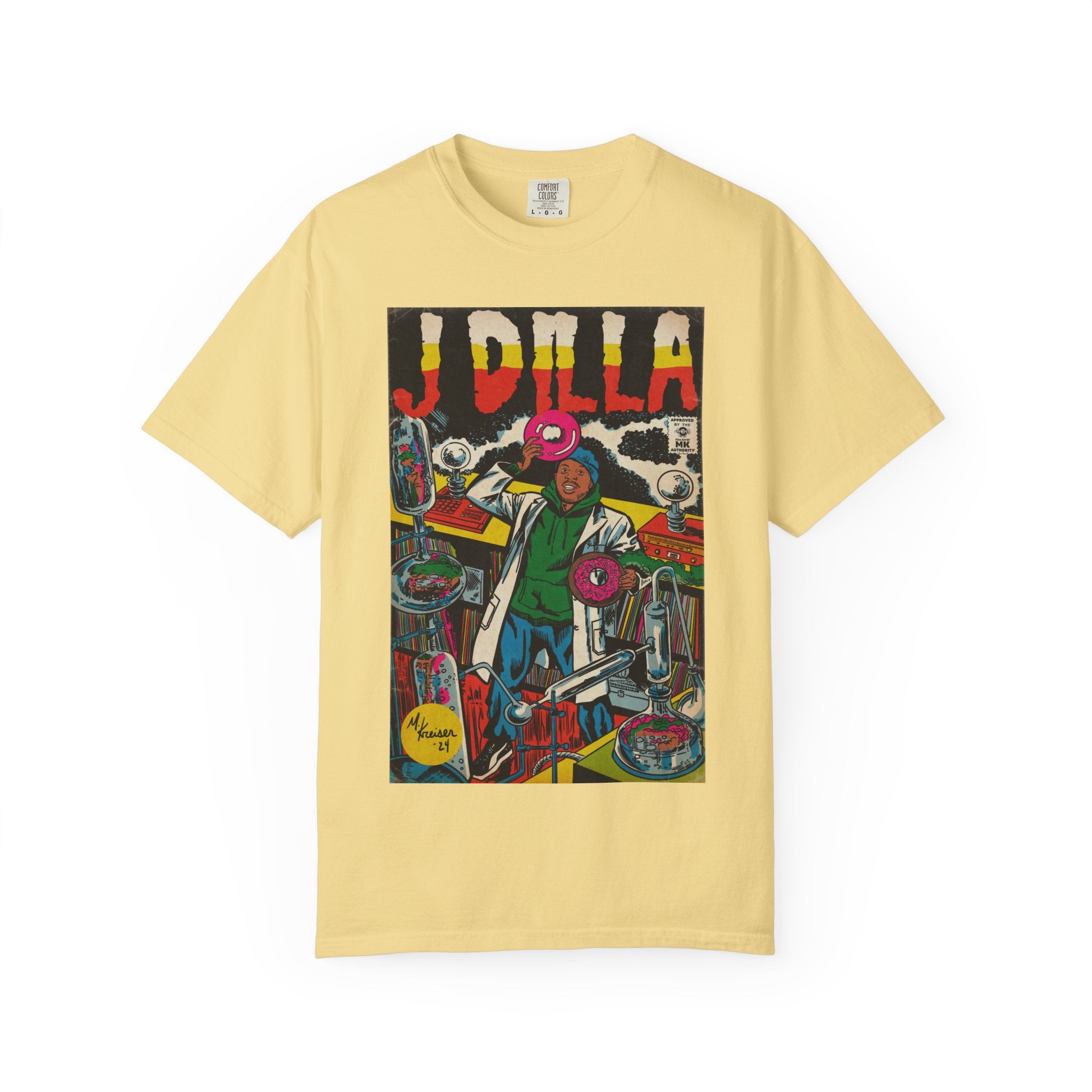 Dilla - Comic Book Art - Unisex Comfort Colors T-shirt