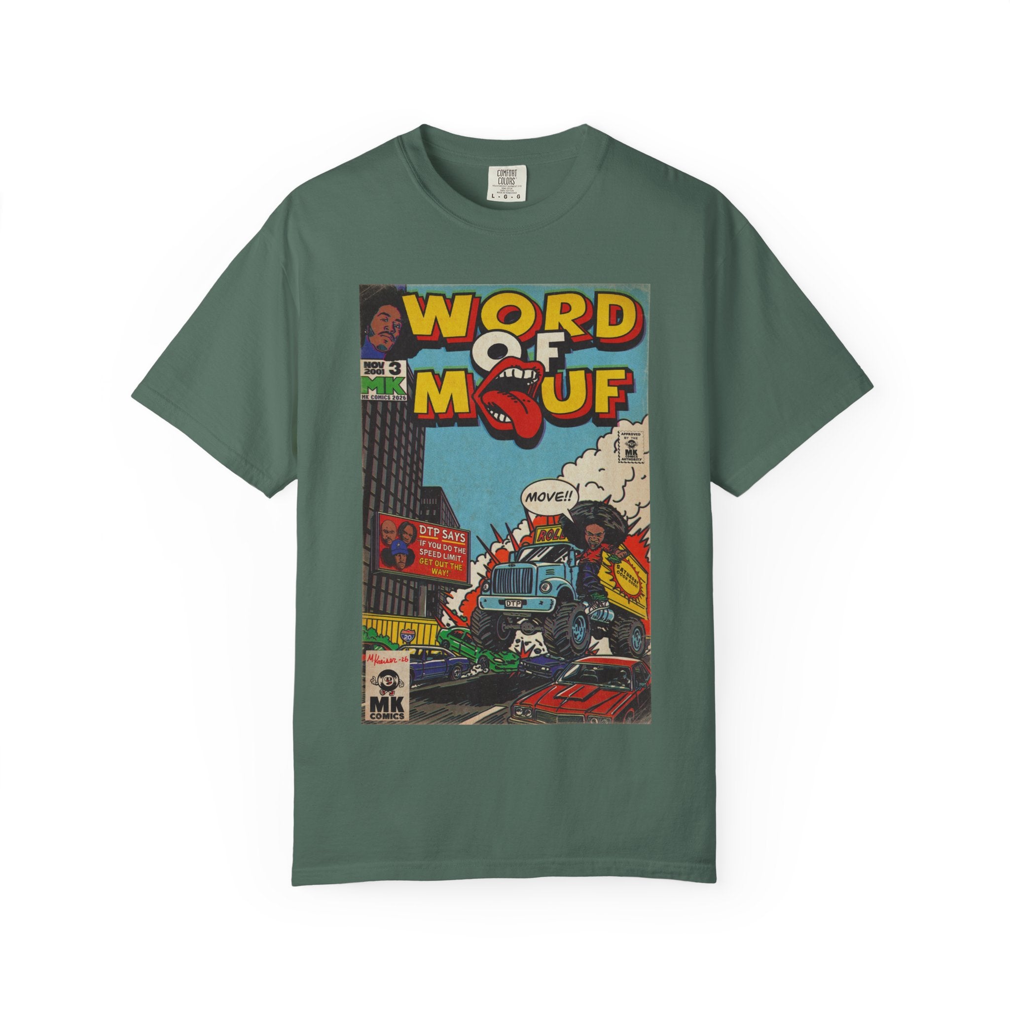 Word of Mouf - Unisex Comfort Colors T-shirt