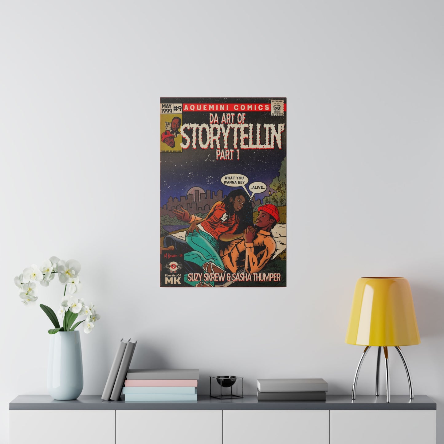 OutKast Da Art of Storytellin’ Part 1 - Matte Canvas, Stretched, 0.75"