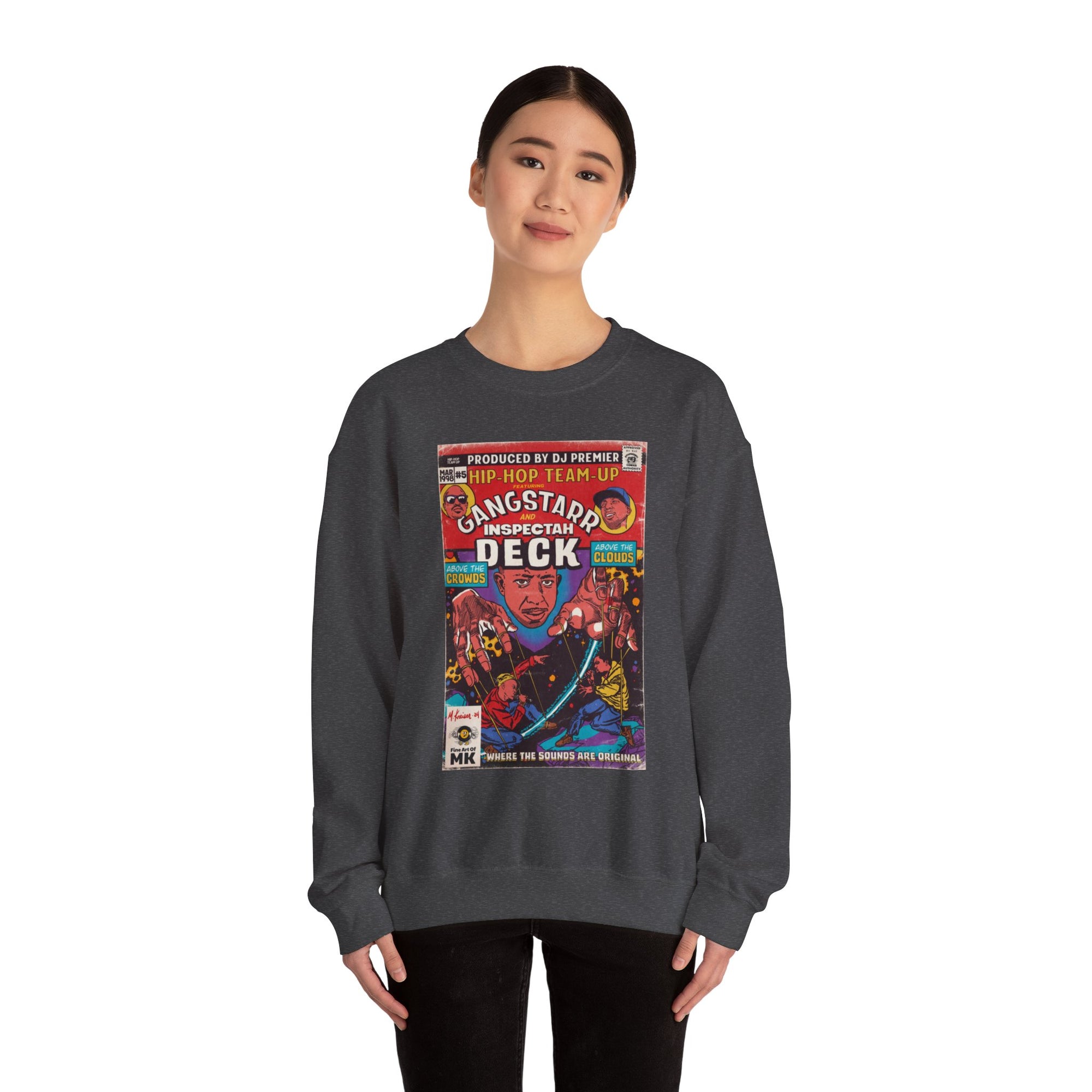 Above The Clouds - Unisex Heavy Blend™ Crewneck Sweatshirt