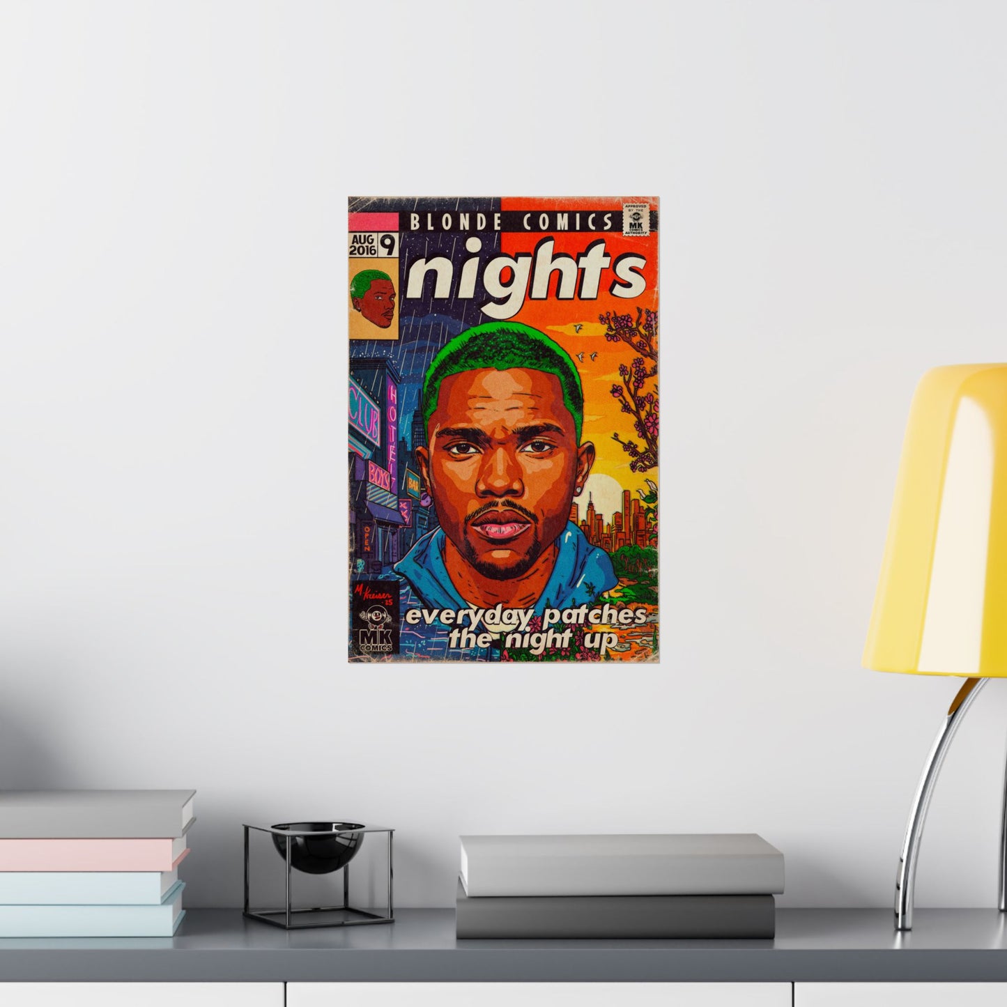 Frank Ocean -Nights - Matte Vertical Posters