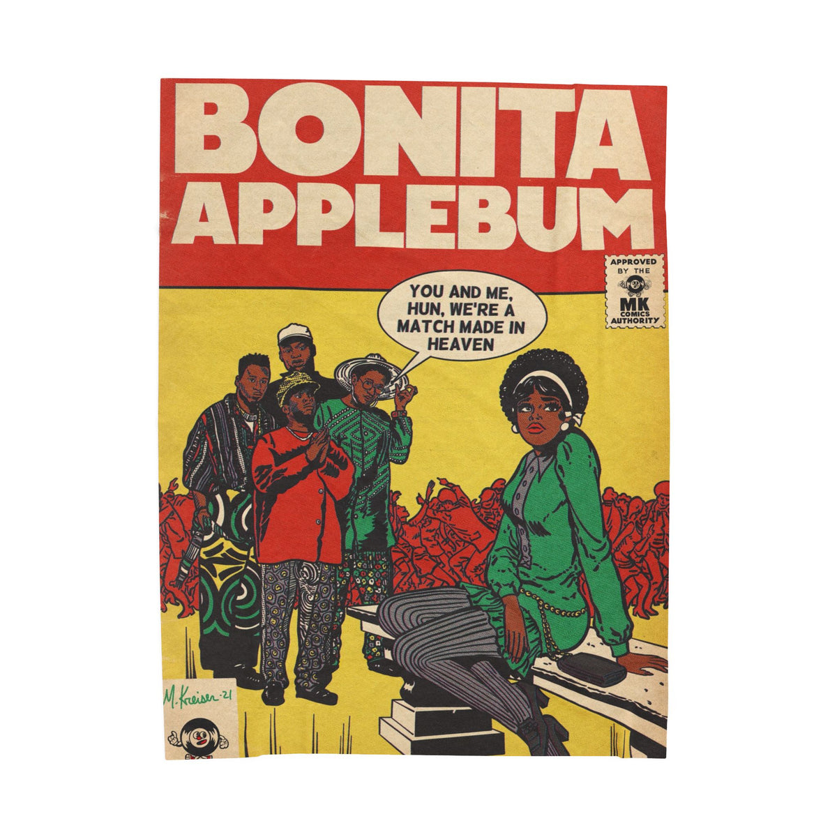 Bonita Applebum - Velveteen Plush Blanket