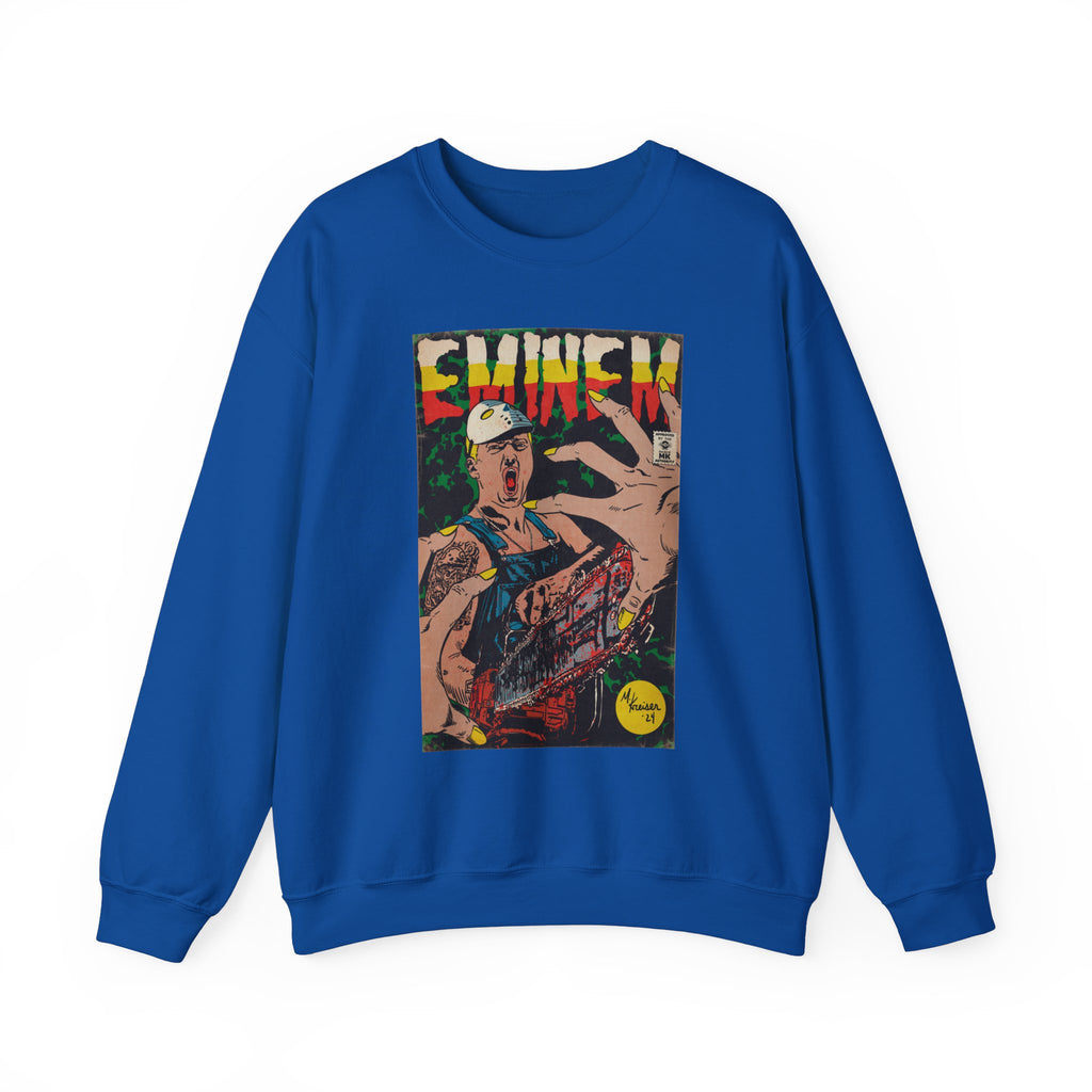 Em - Comic Book Art - Unisex Heavy Blend™ Crewneck Sweatshirt